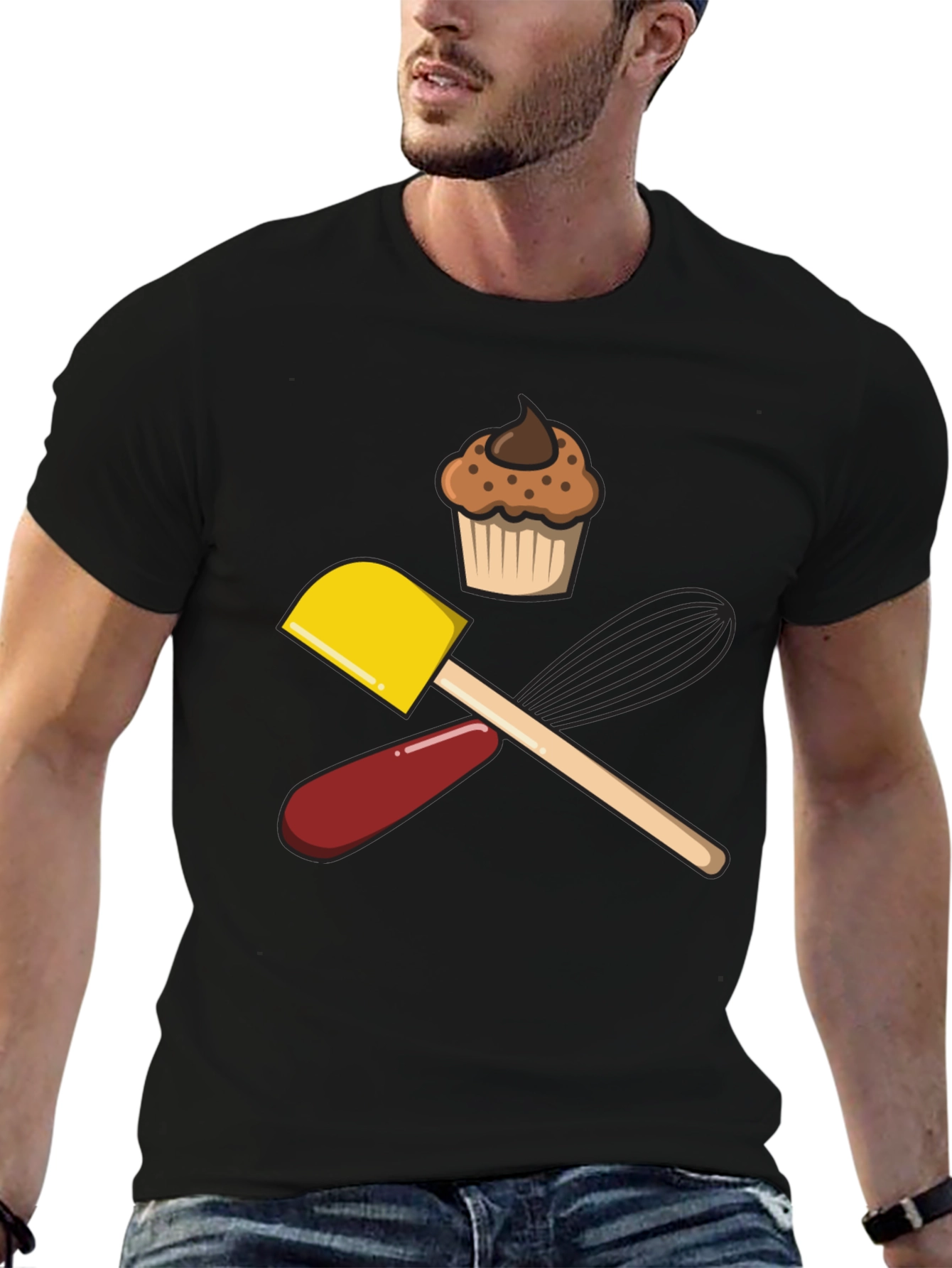 Baking Tools T-Shirt - Culinary Design