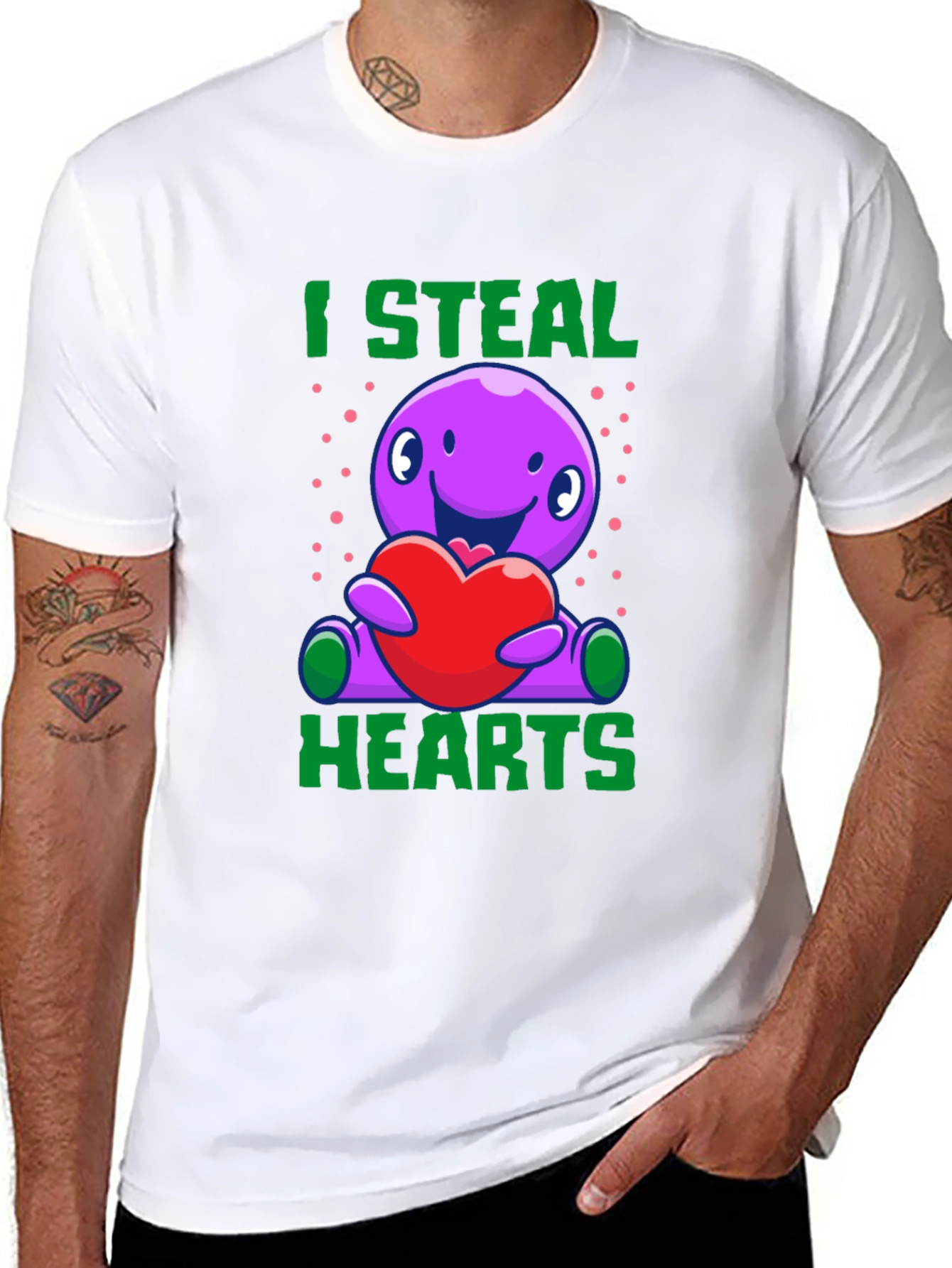 I Steal Hearts Graphic T-Shirt