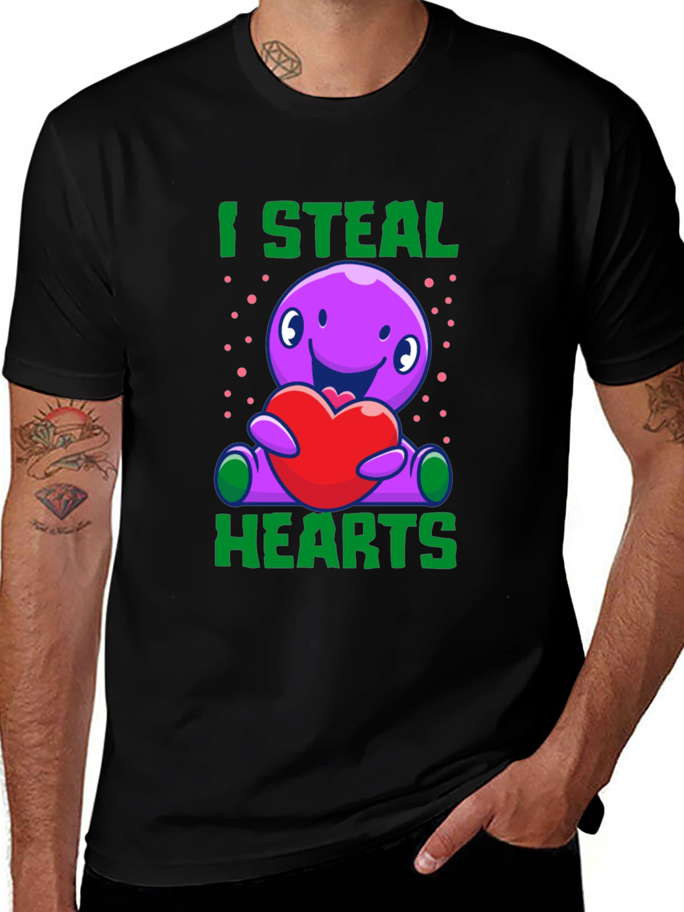 I Steal Hearts Graphic T-Shirt
