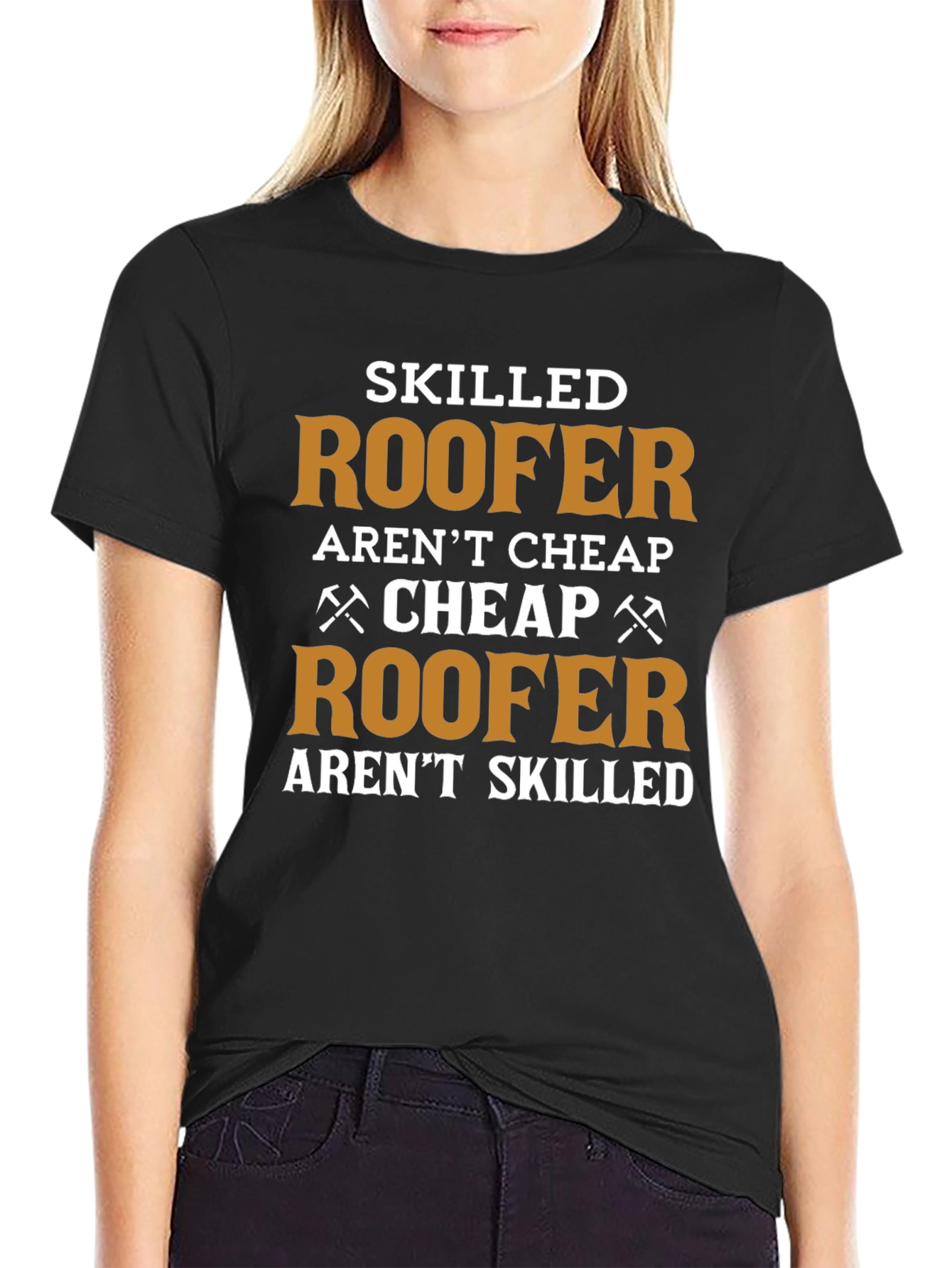 Skilled Roofer T-Shirt - Funny Job Pride Tee