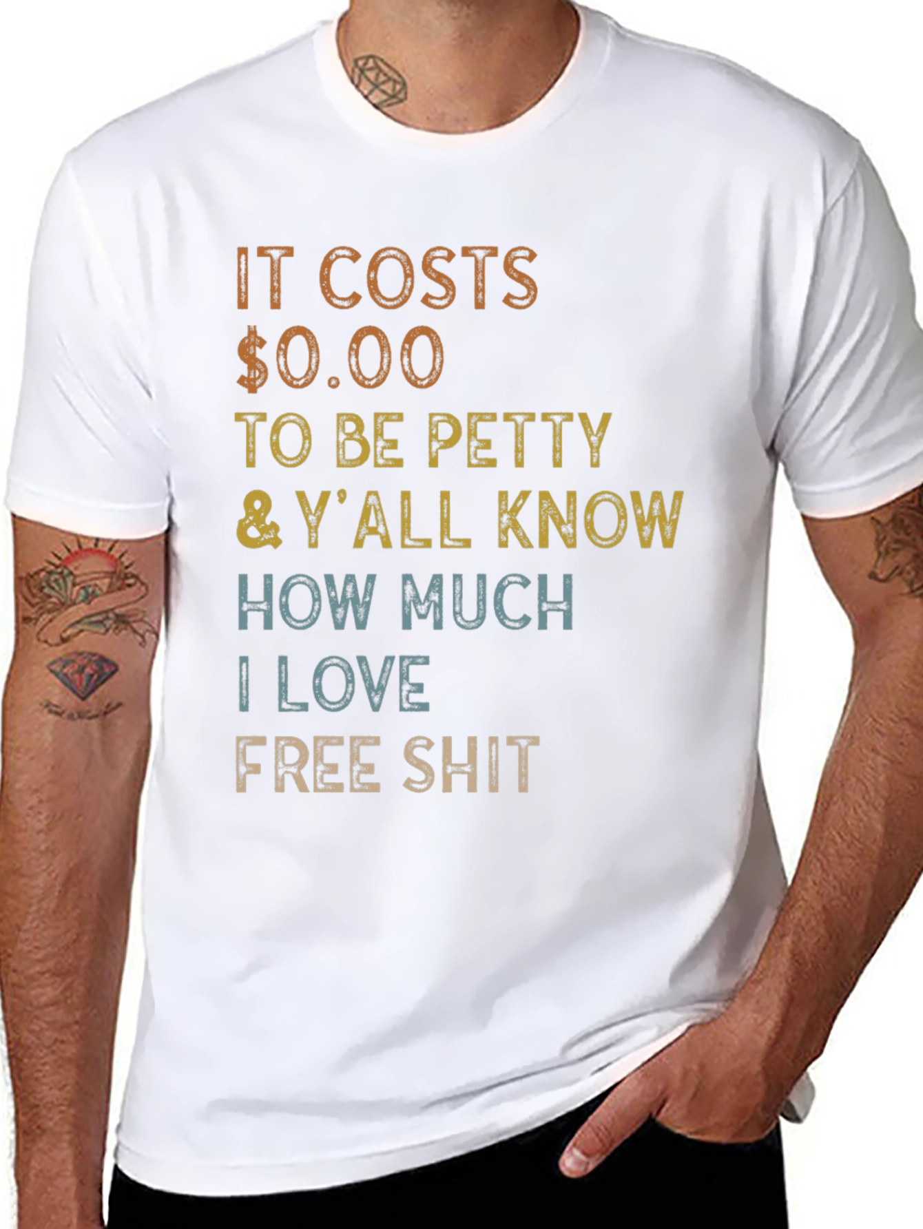 It Costs $0.00 to Be Petty T-Shirt