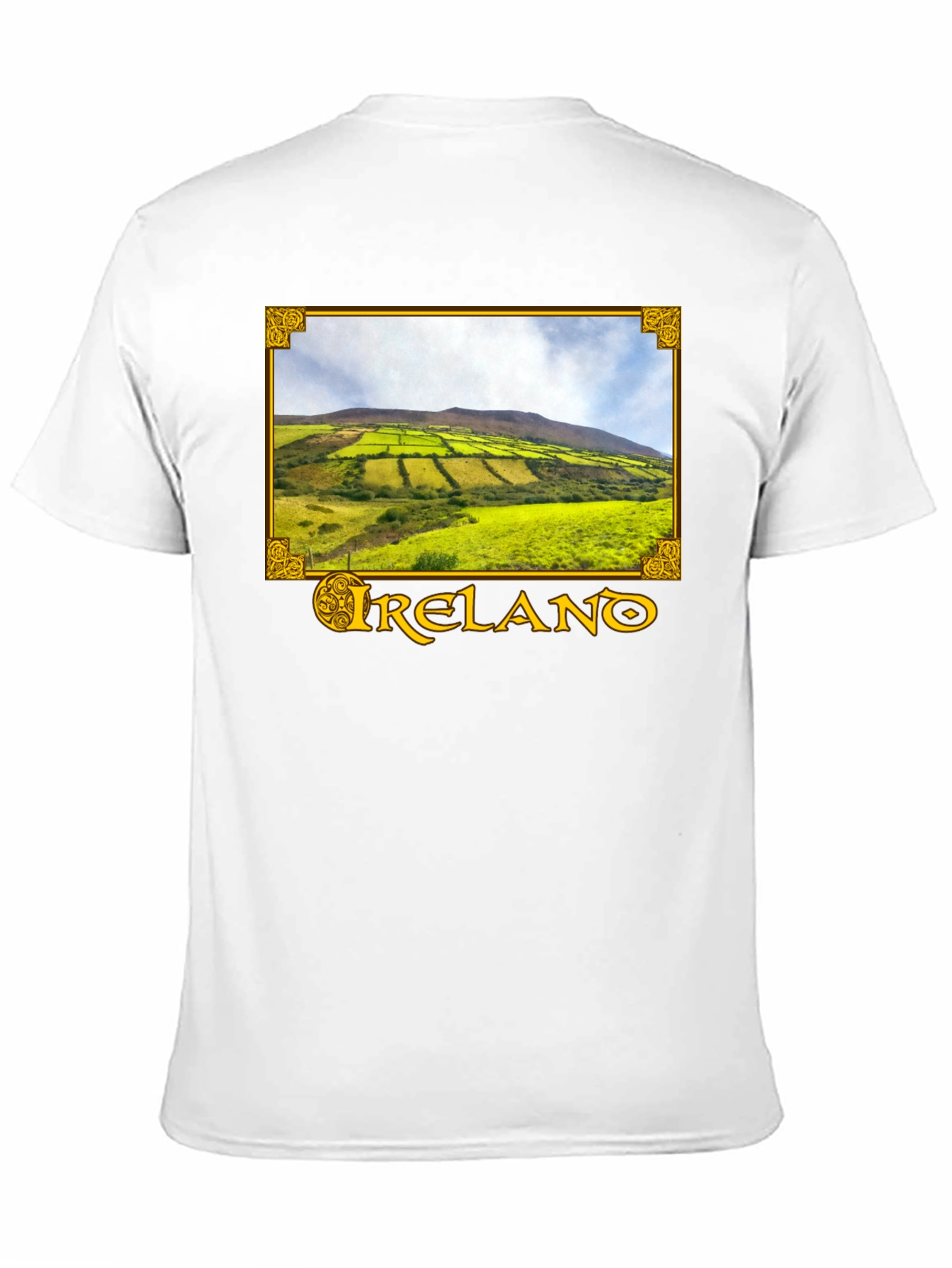 Ireland Landscape Graphic Tee - Black