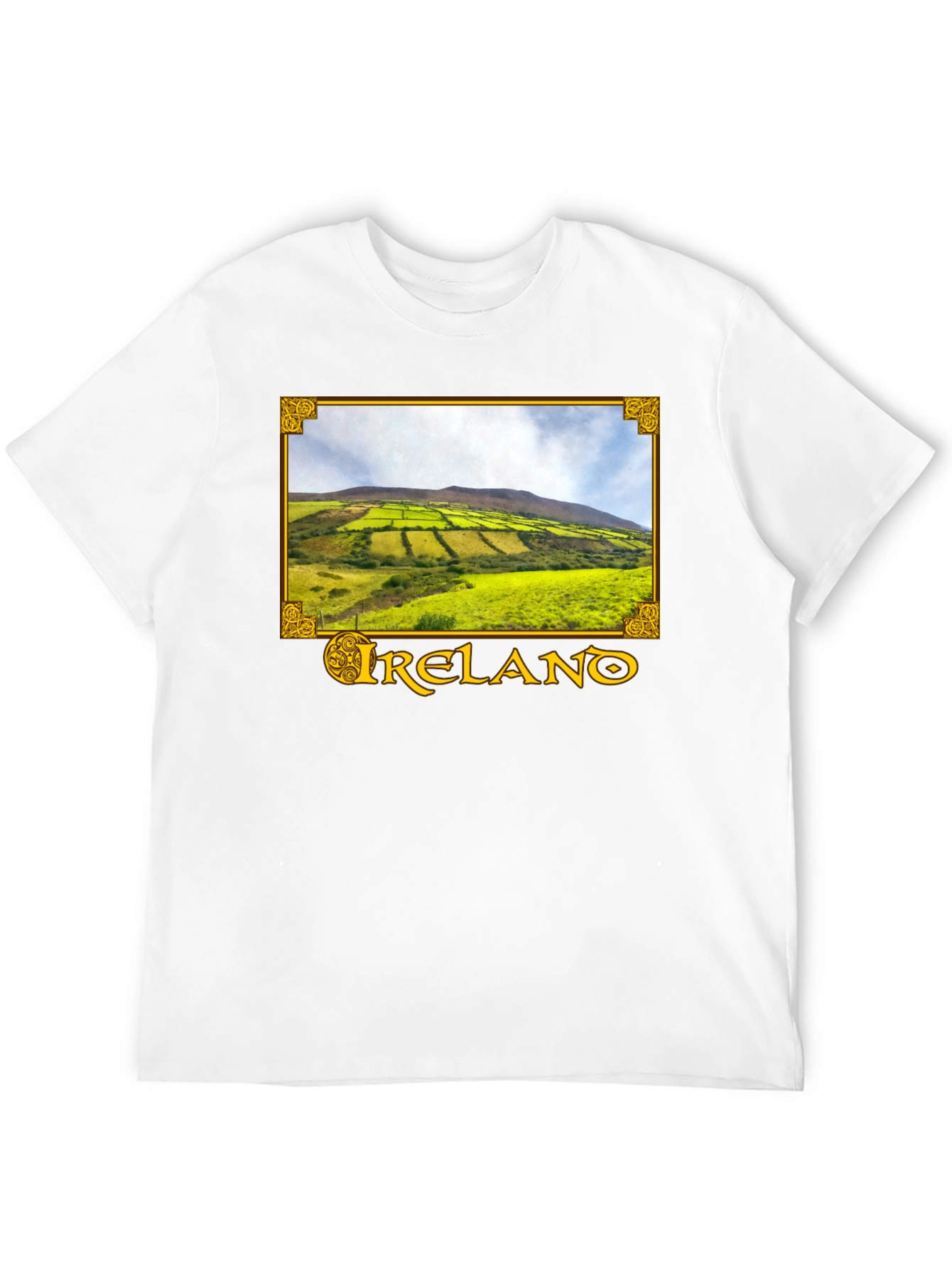 Ireland Landscape Graphic Tee - Black