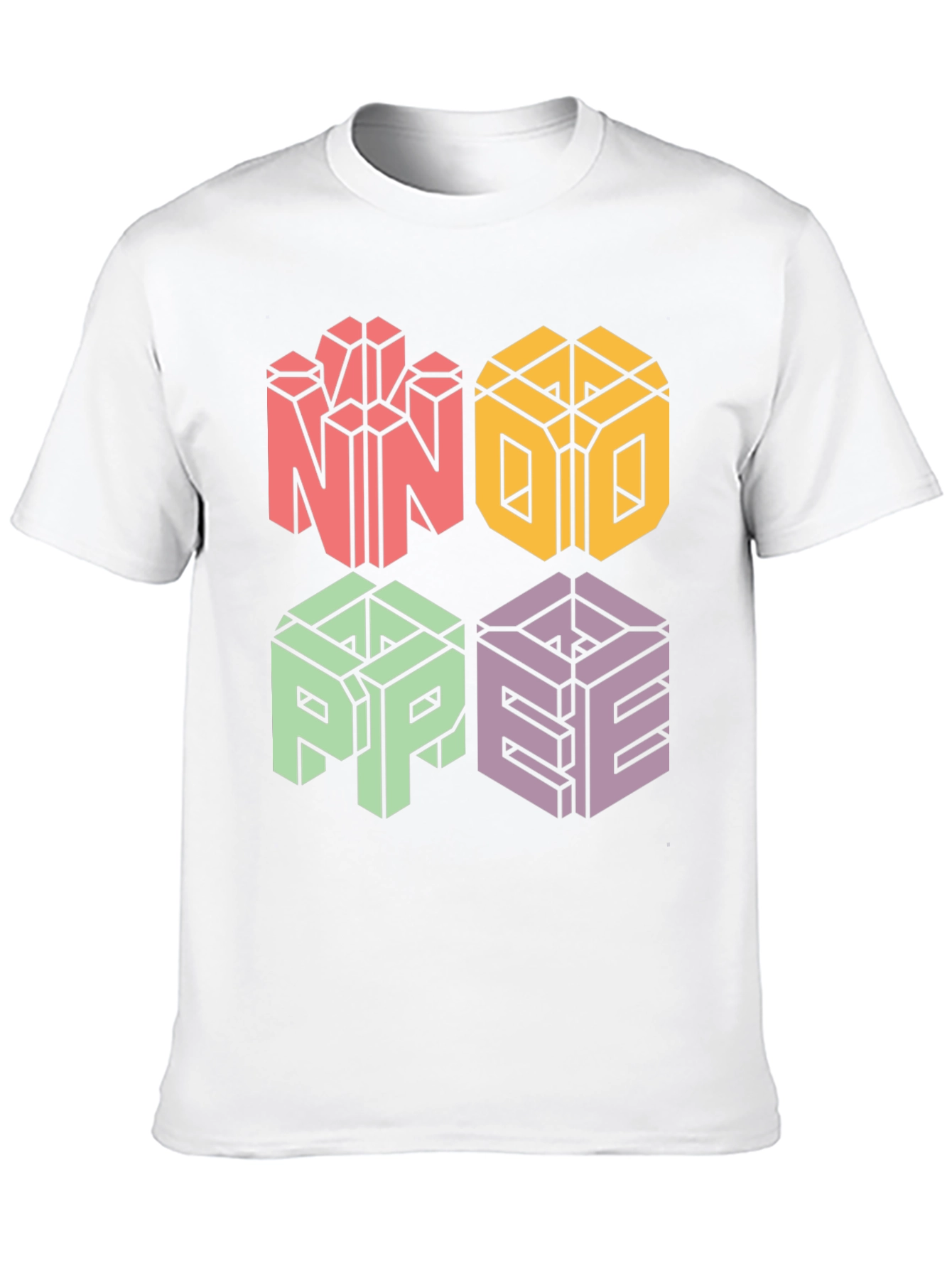 Novelty NOPE 3D Graphic Print T-Shirt