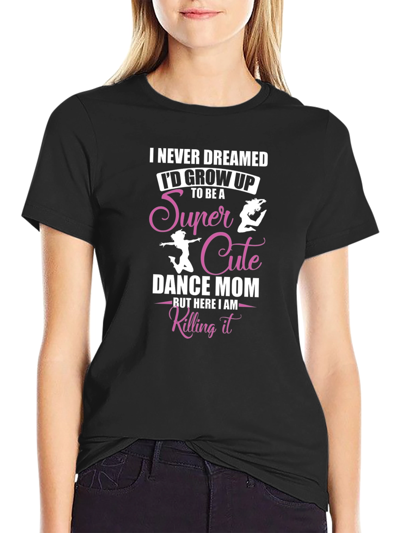 Super Cute Dance Mom Graphic Tee
