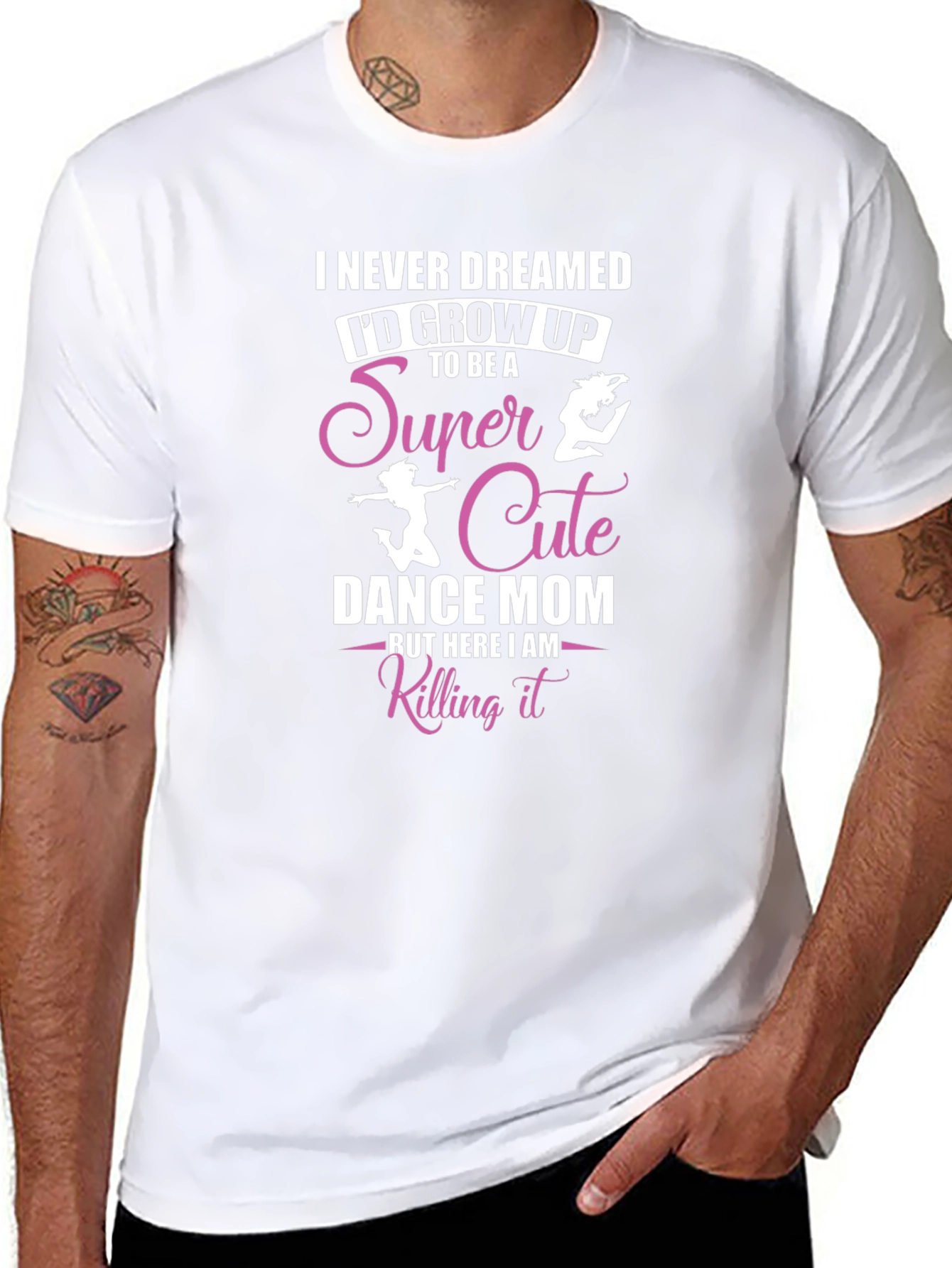 Super Cute Dance Mom Graphic Tee