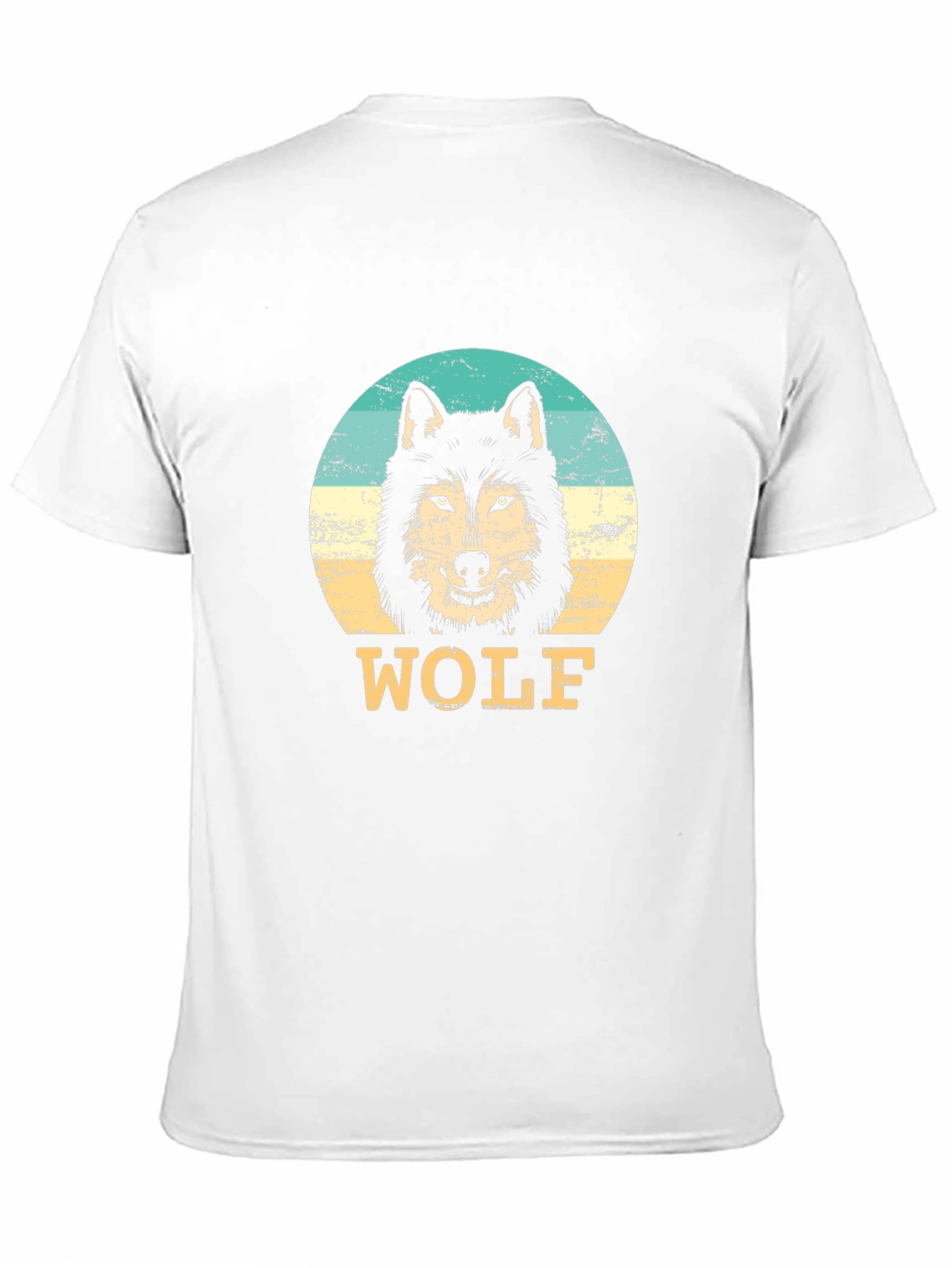 Retro Wolf Graphic T-Shirt