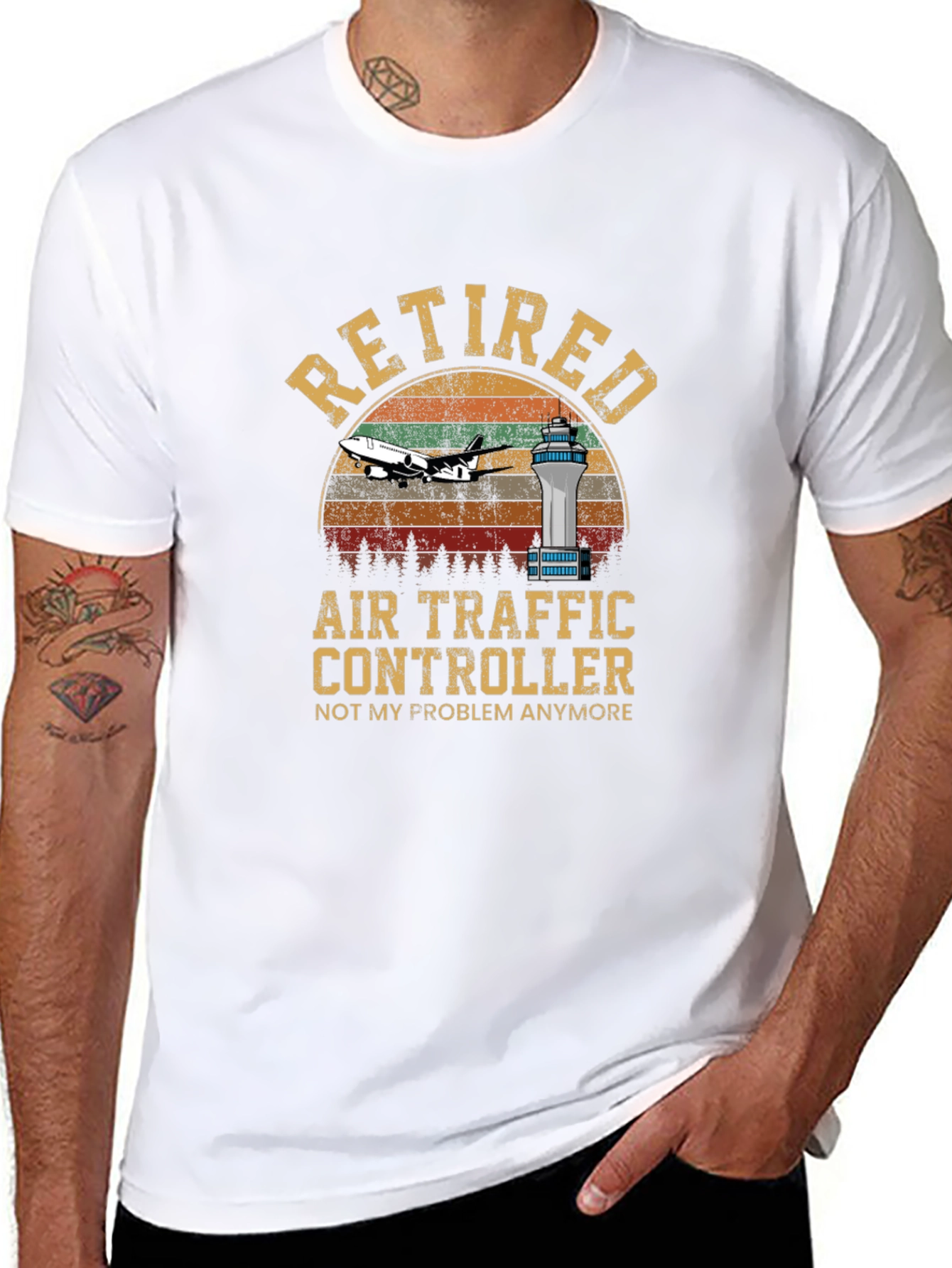 Retired Air Traffic Controller T-Shirt