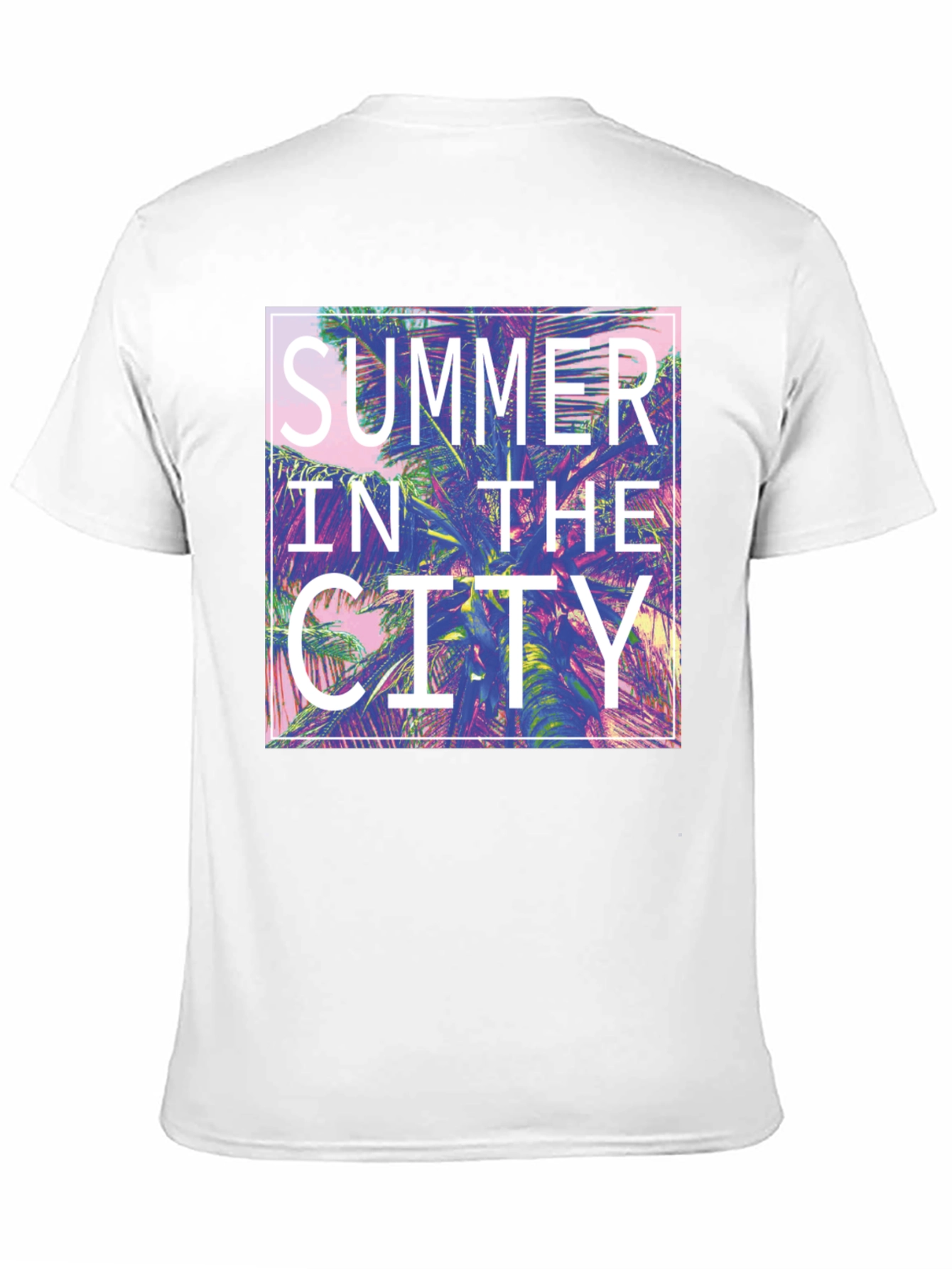 Summer in the City Graphic Tee - Tropical Vibes