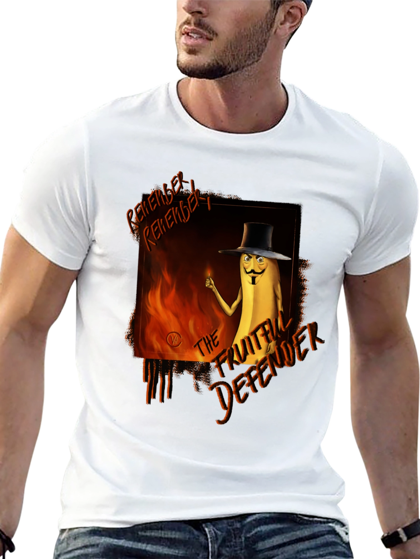 Fruitful Defender Graphic T-Shirt
