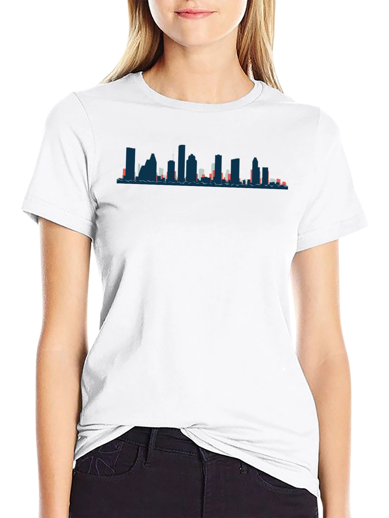 Cityscape Graphic Tee - Stylish Urban Design