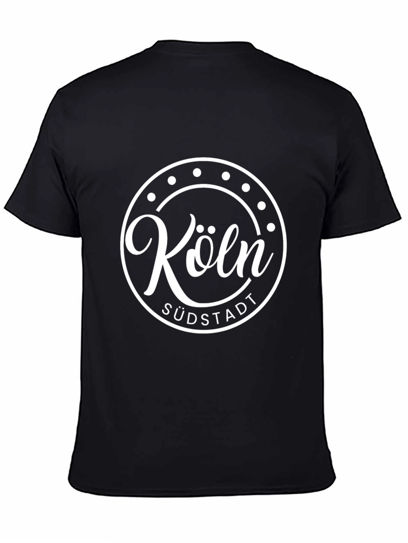 Köln Südstadt T-Shirt - Black Graphic Tee
