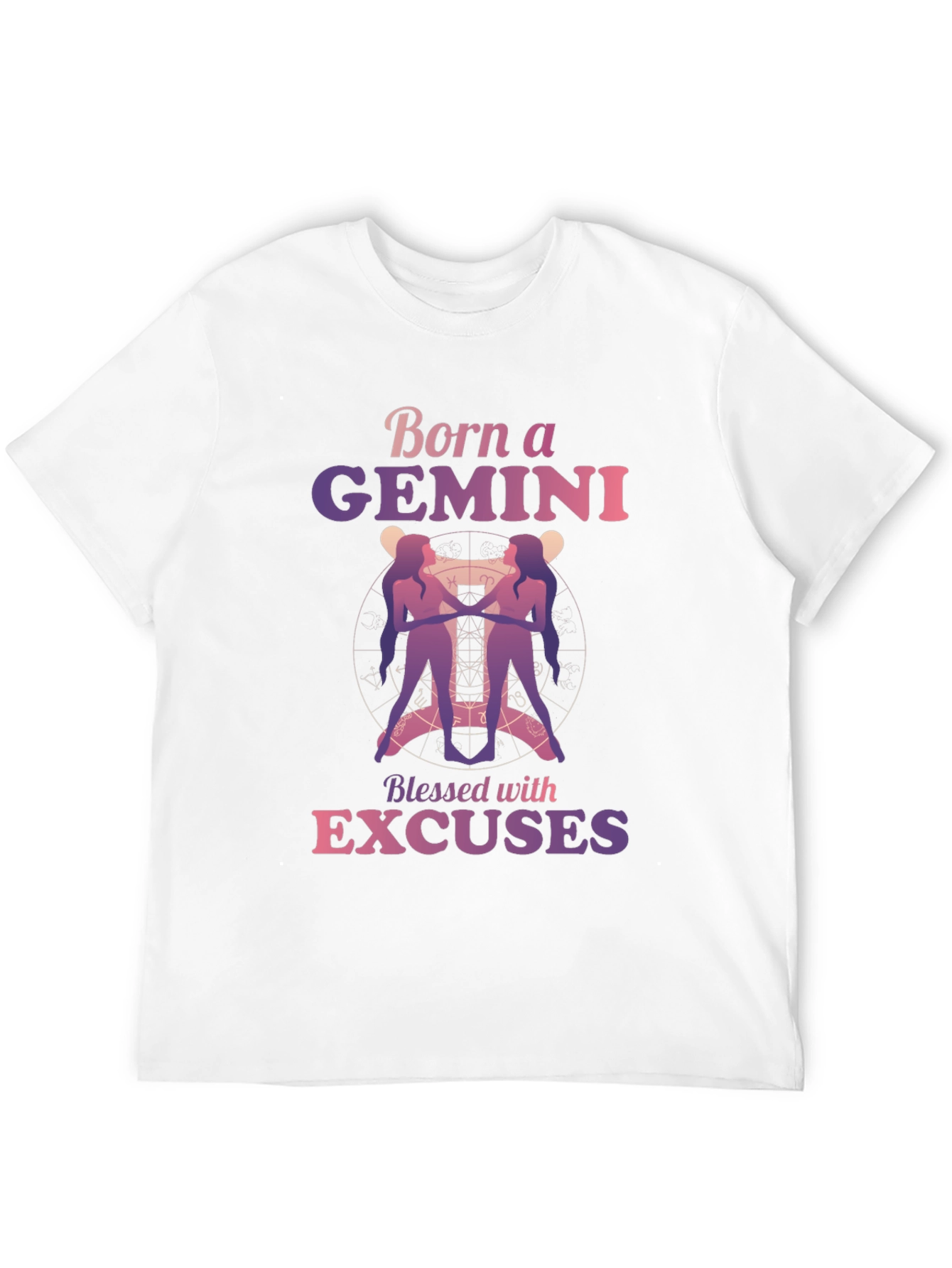 Born a Gemini Zodiac T-Shirt