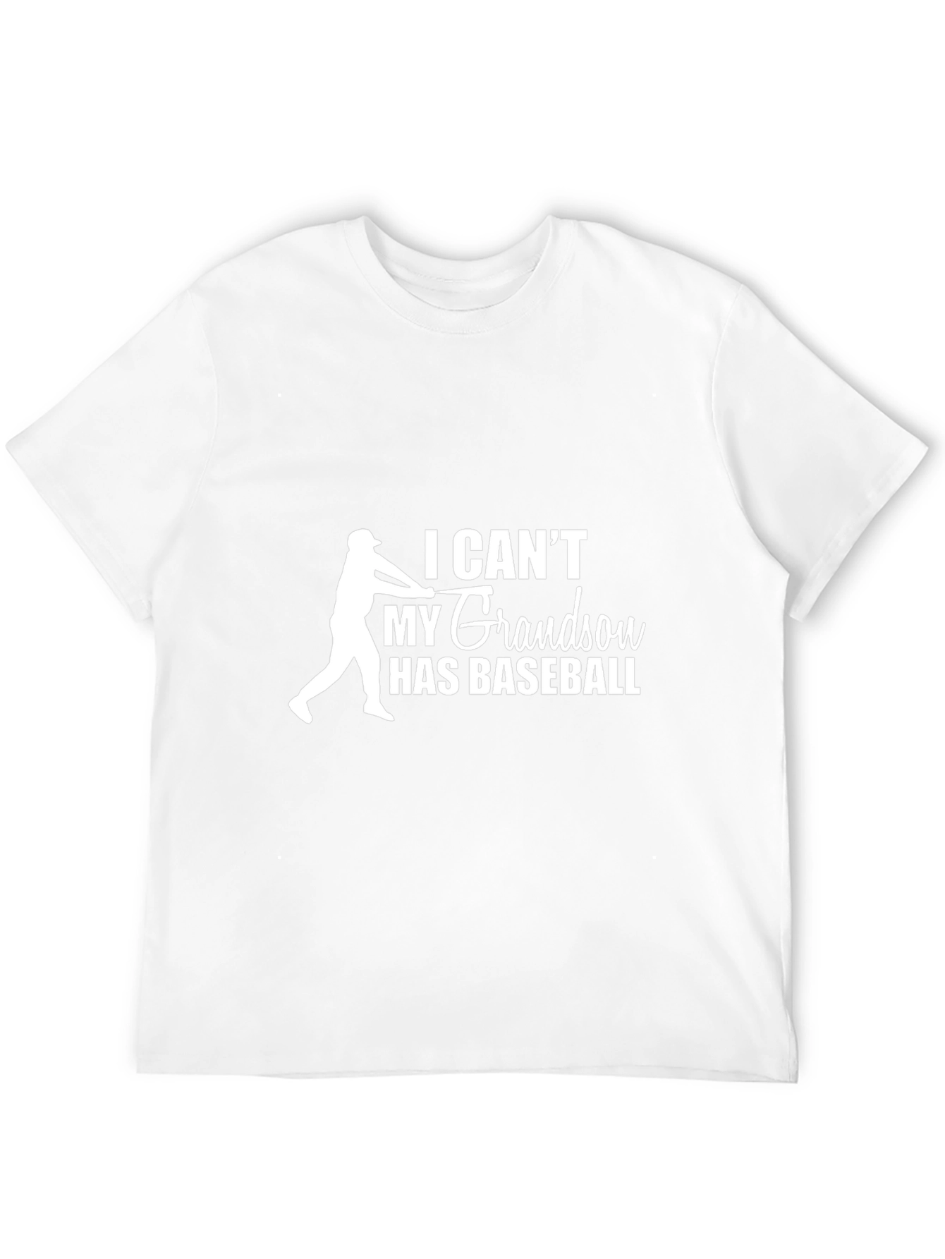 Grandson Baseball T-Shirt - Black