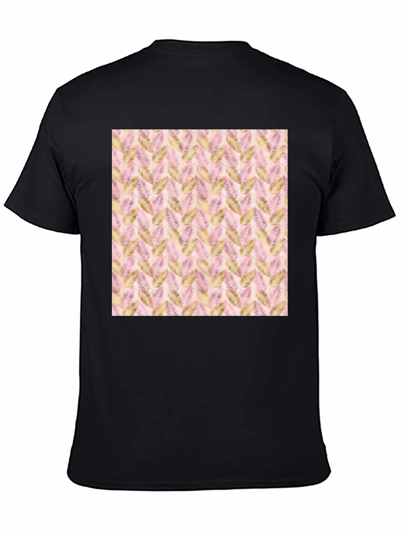 Tropical Leaf Print Tee