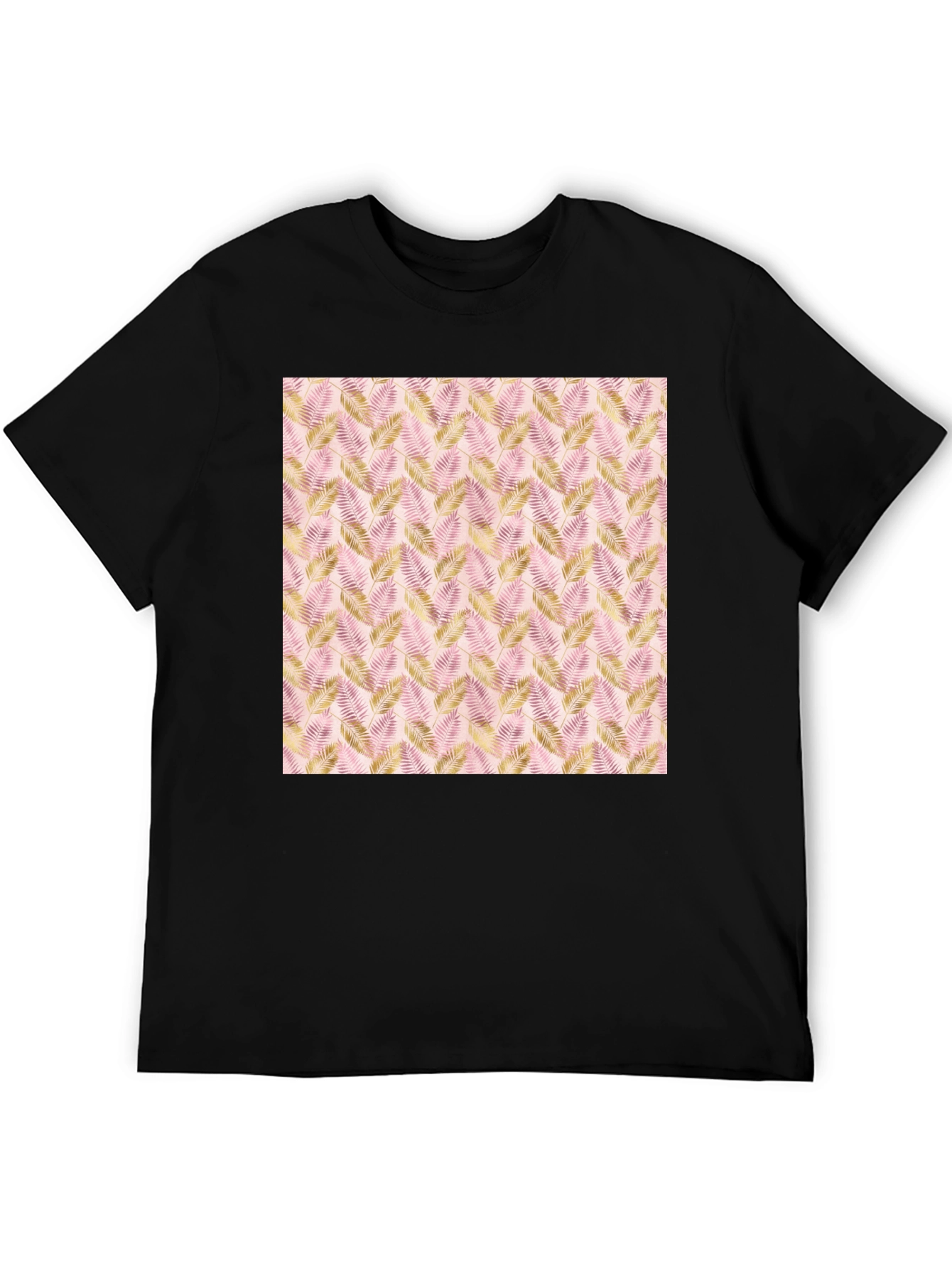 Tropical Leaf Print Tee