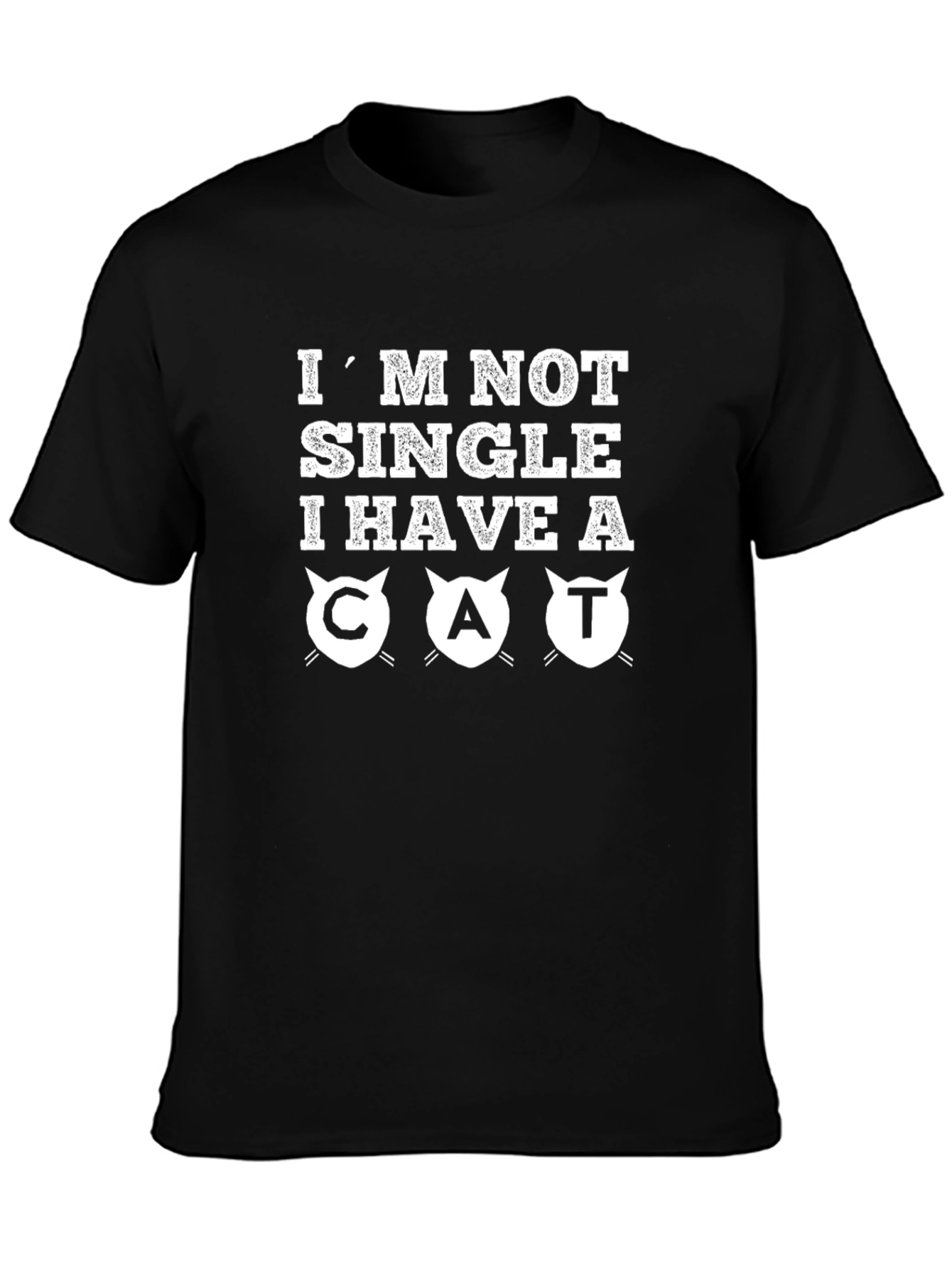 Im Not Single I Have A Cat T-Shirt