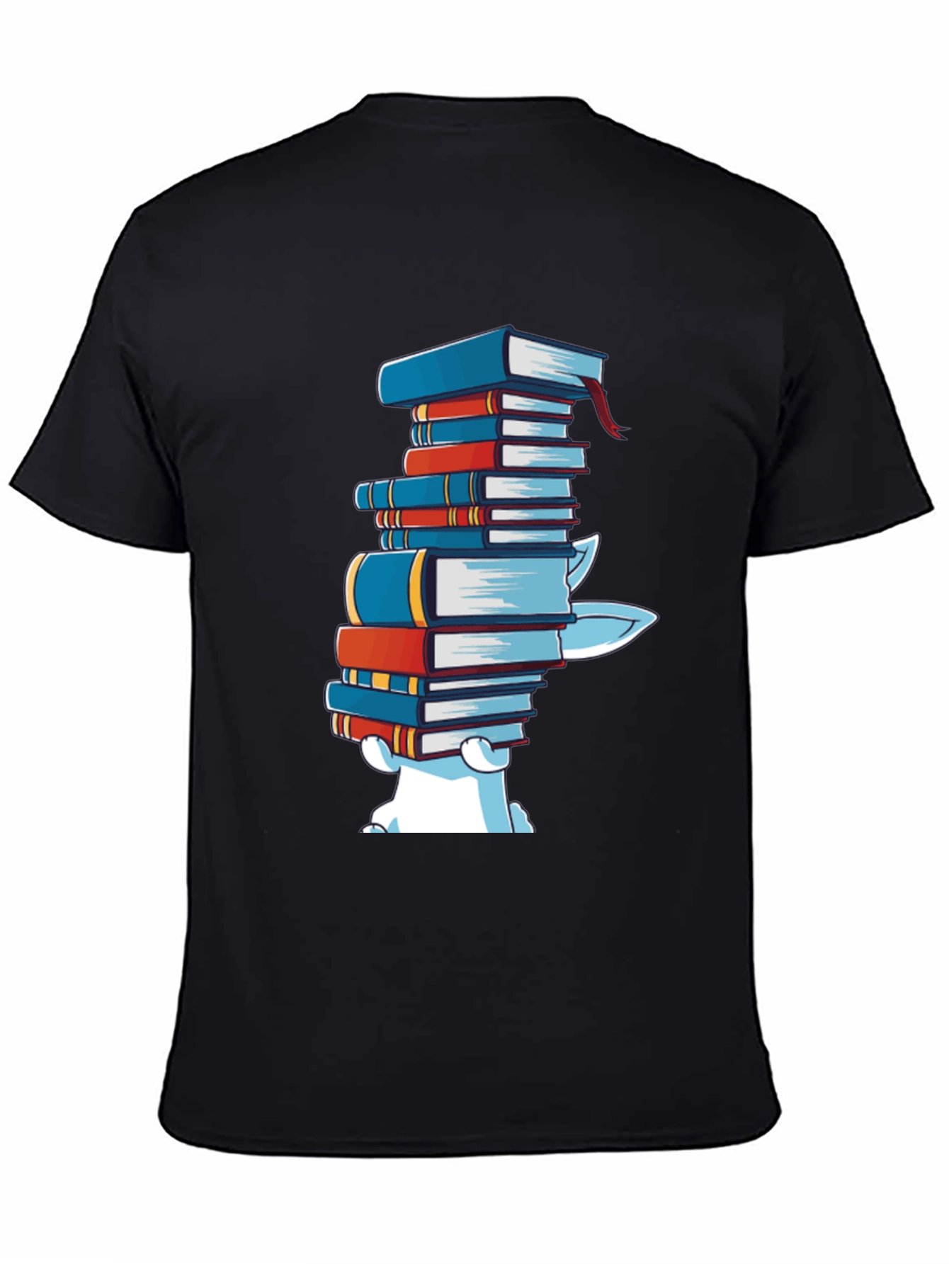 Bookworm T-Shirt - Cute Reading Polar Bear Design