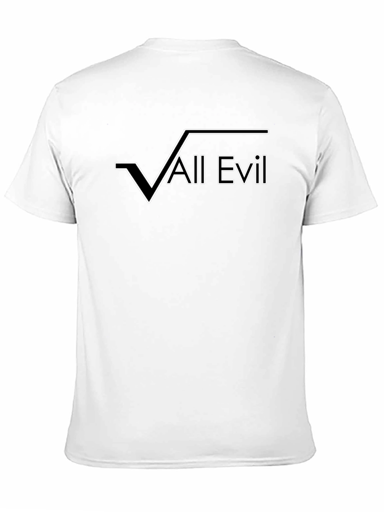 Square Root of All Evil Graphic Tee - Mens