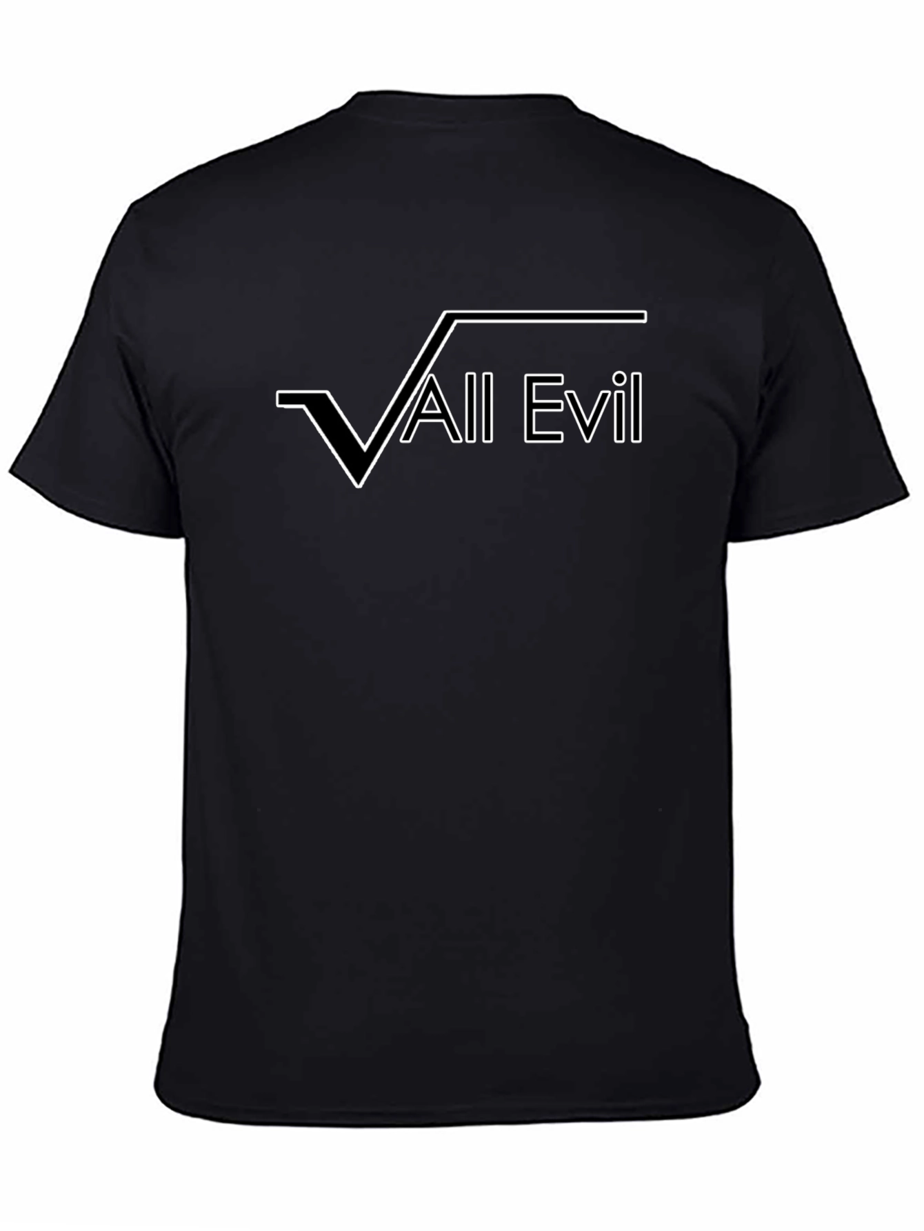 Square Root of All Evil Graphic Tee - Mens
