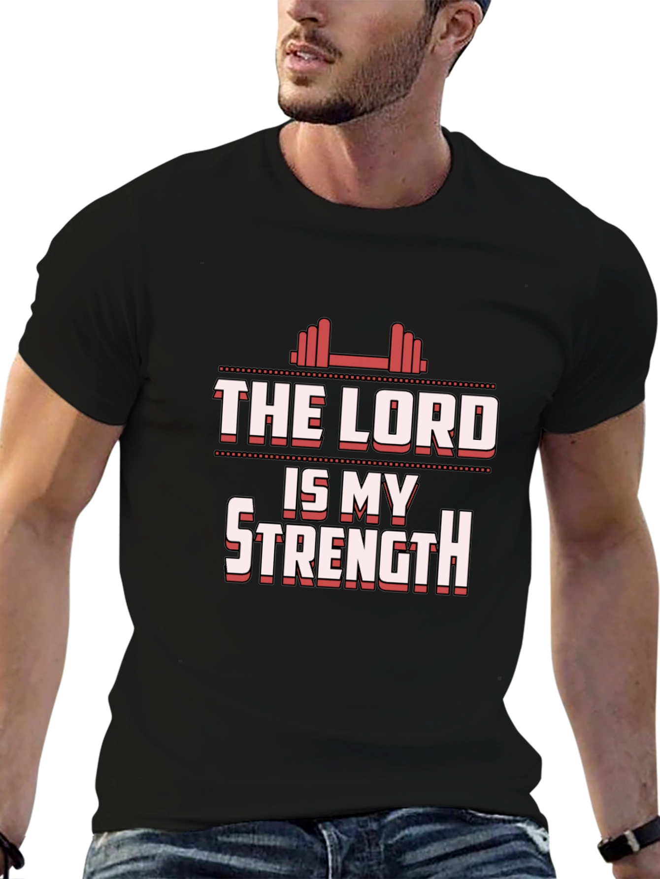 The Lord is My Strength Graphic Tee