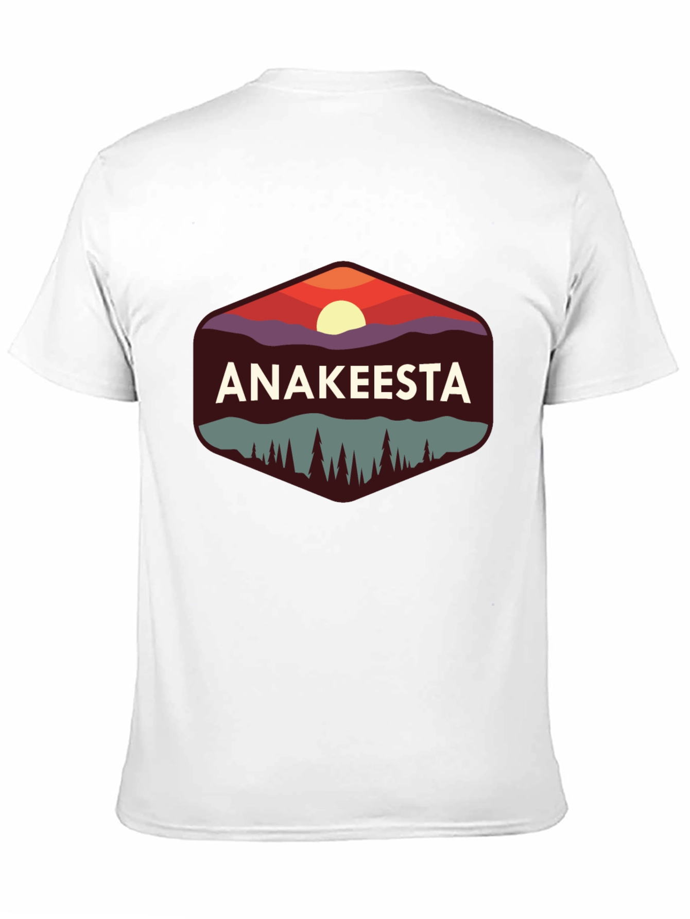 Anakeesta Mountain T-Shirt - Nature Design