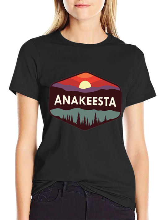 Anakeesta Mountain T-Shirt - Nature Design