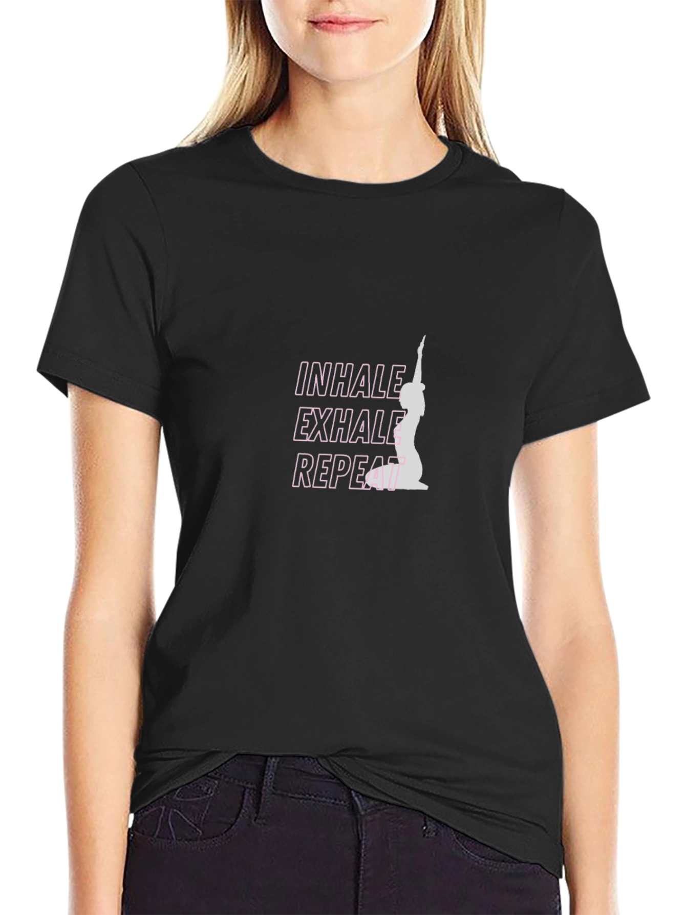 Inhale Exhale Repeat Yoga T-Shirt
