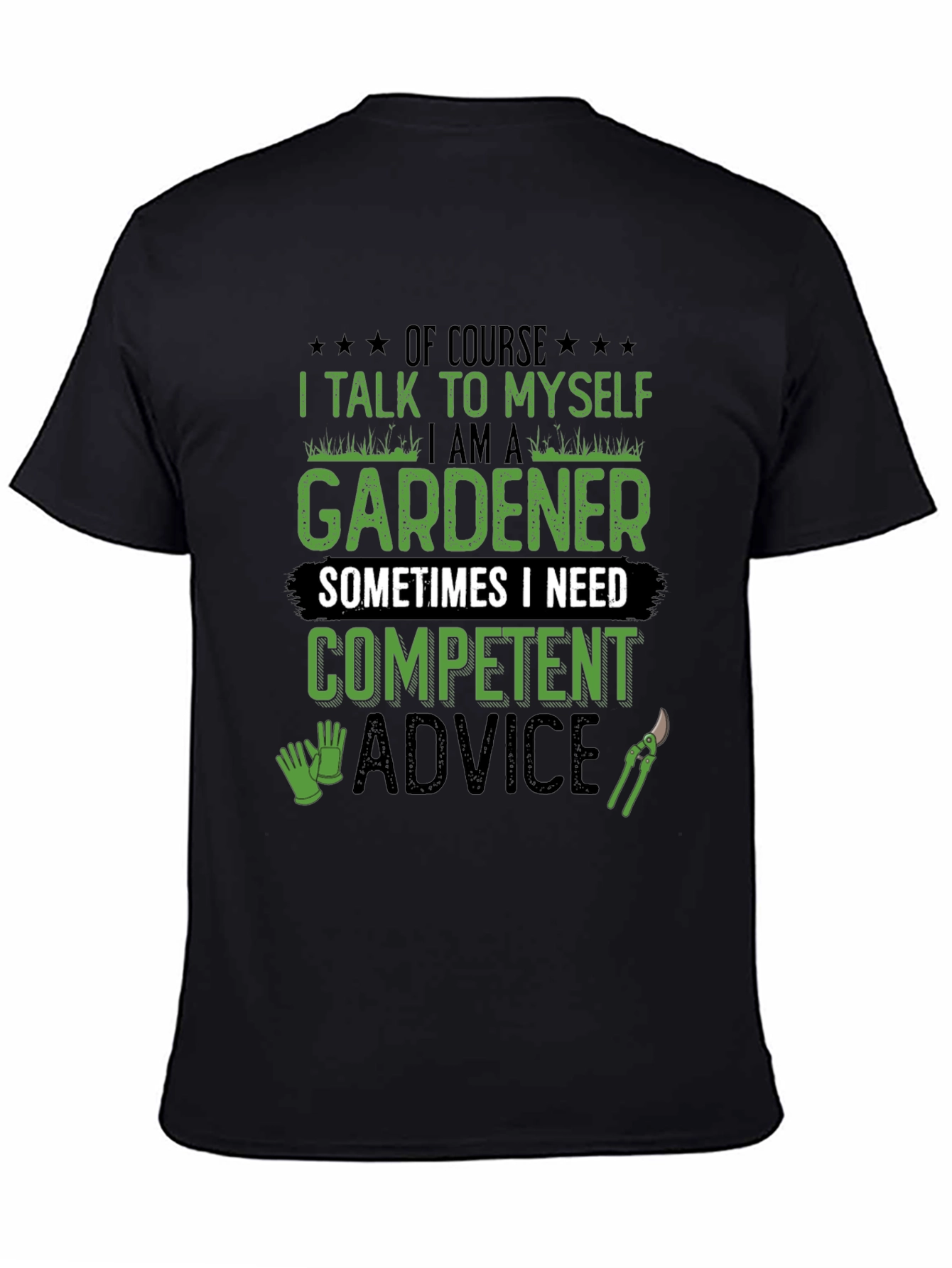 Gardener T-Shirt - I Talk to Myself