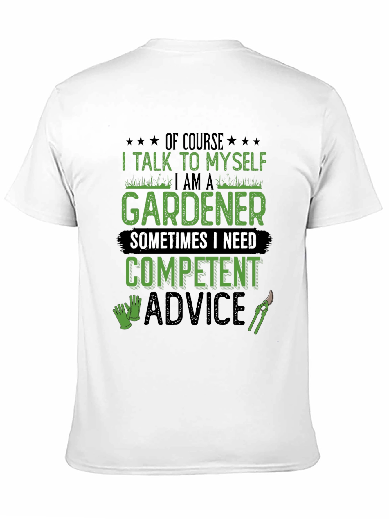 Gardener T-Shirt - I Talk to Myself