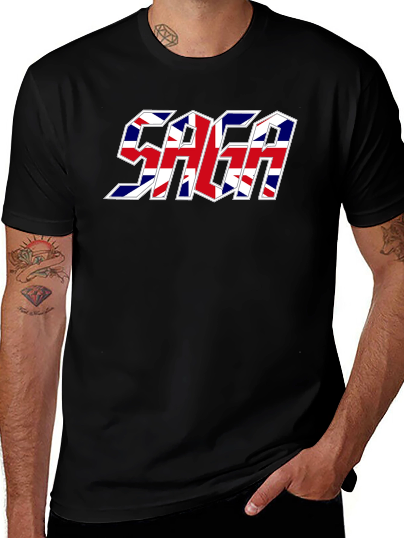SAGA Union Jack T-Shirt
