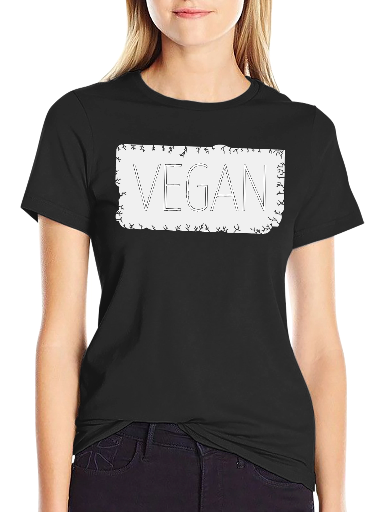 Vegan Graphic Tee - Stylish & Comfortable