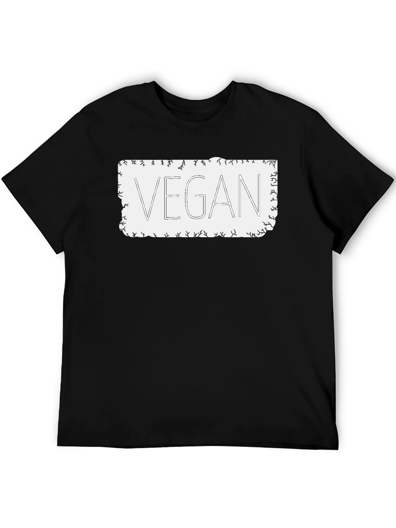 Vegan Graphic Tee - Stylish & Comfortable