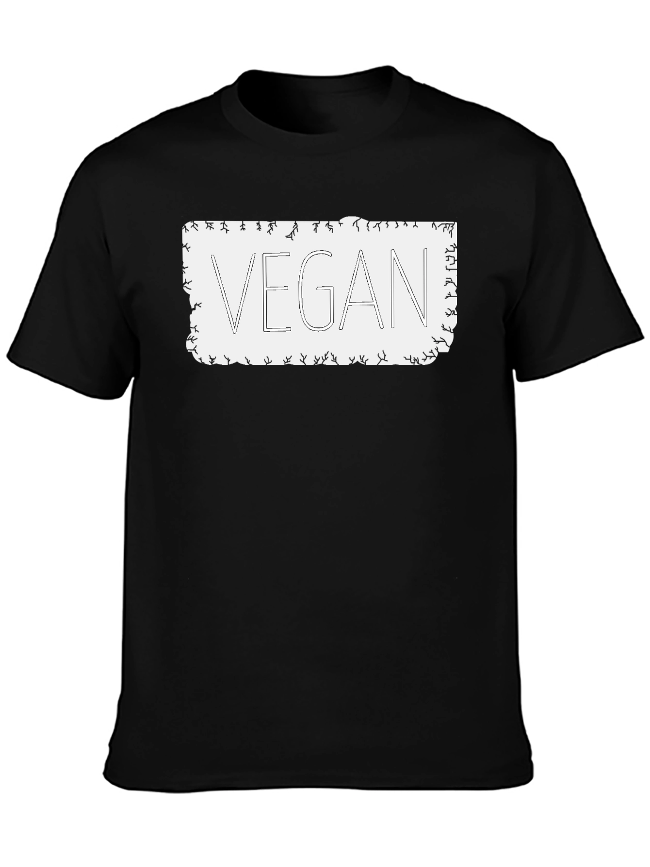 Vegan Graphic Tee - Stylish & Comfortable