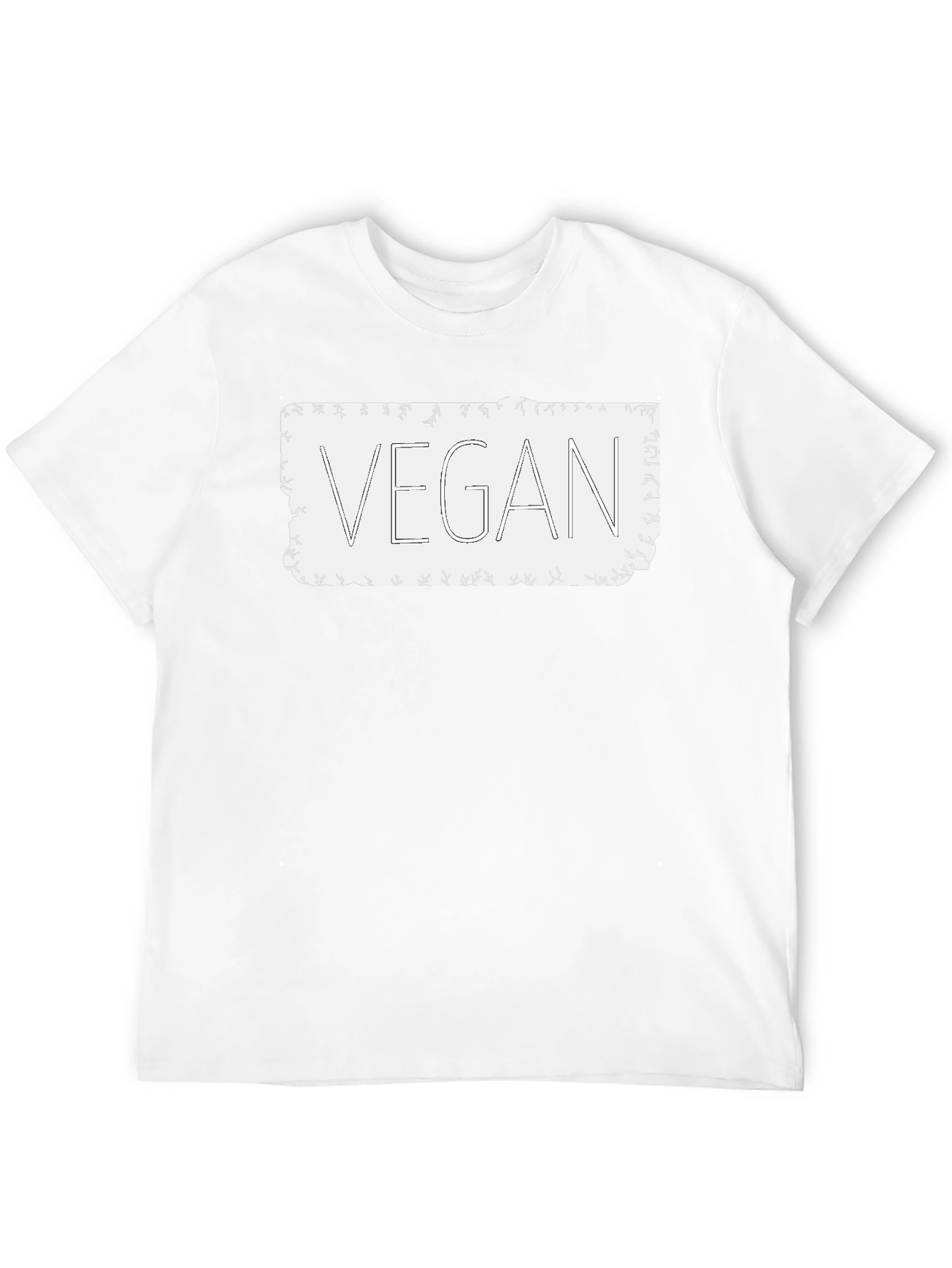 Vegan Graphic Tee - Stylish & Comfortable