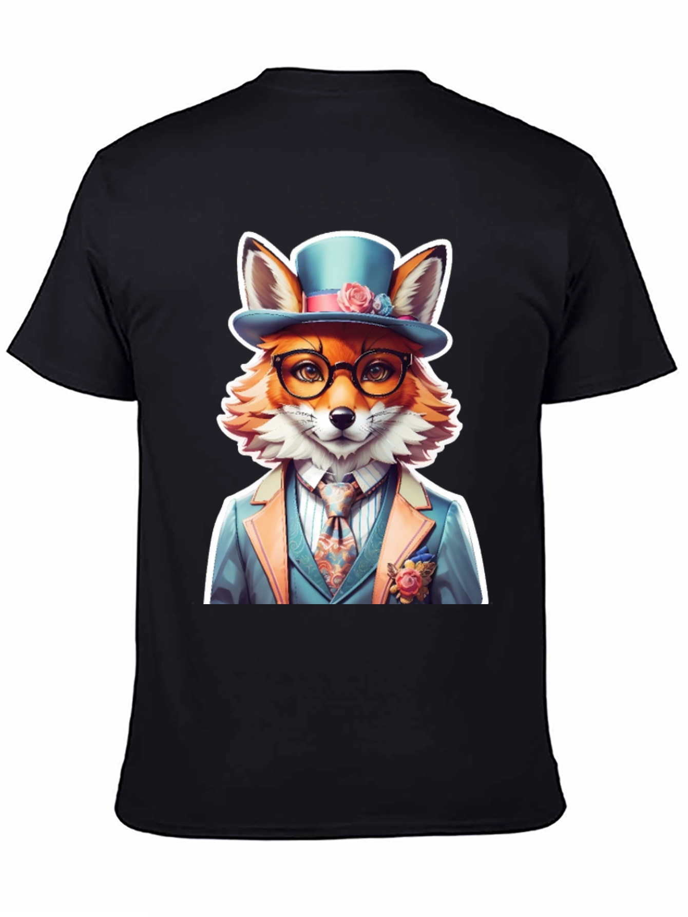 Dapper Fox Tee: Stylish Novelty T-Shirt