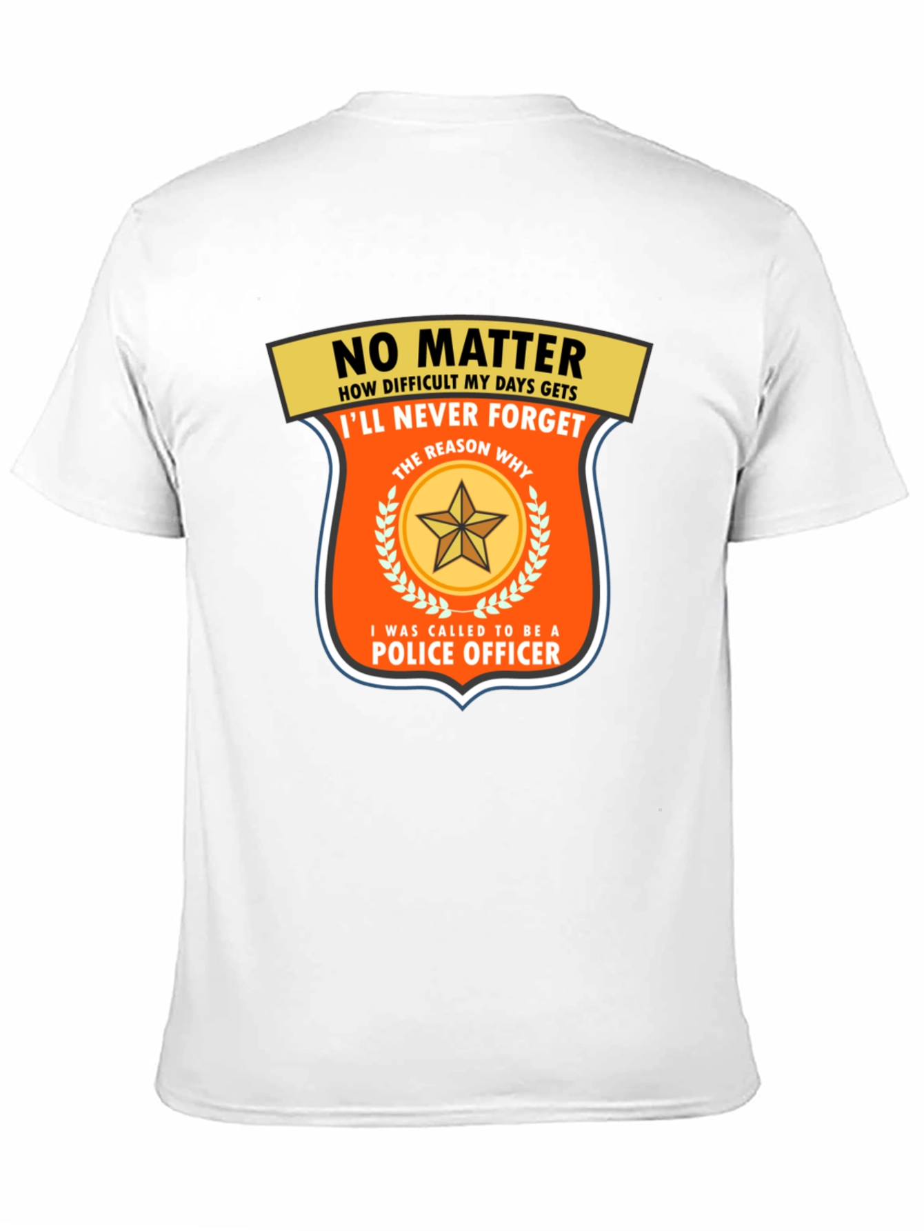 Police Officer Pride T-Shirt - Never Forget