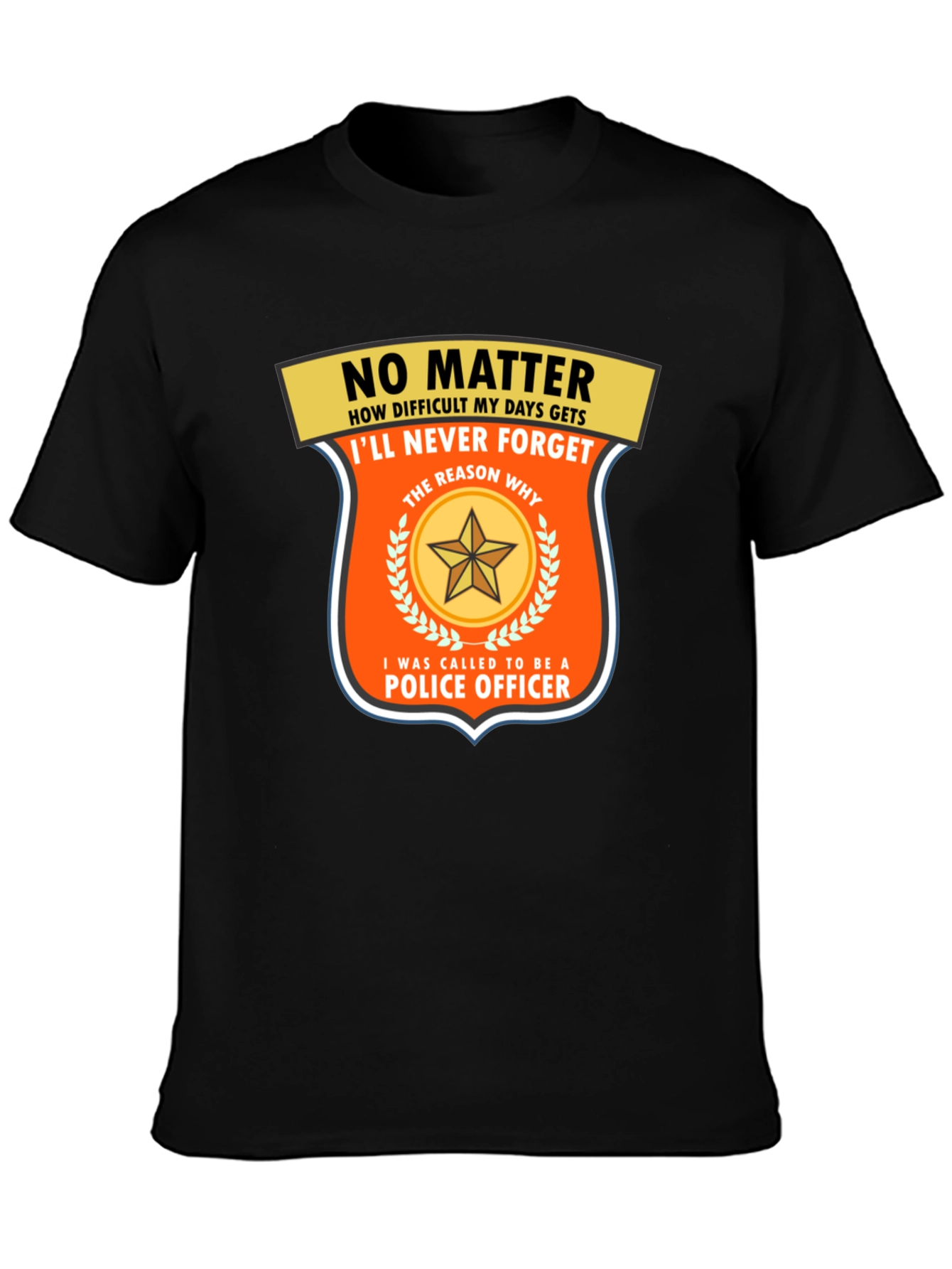 Police Officer Pride T-Shirt - Never Forget