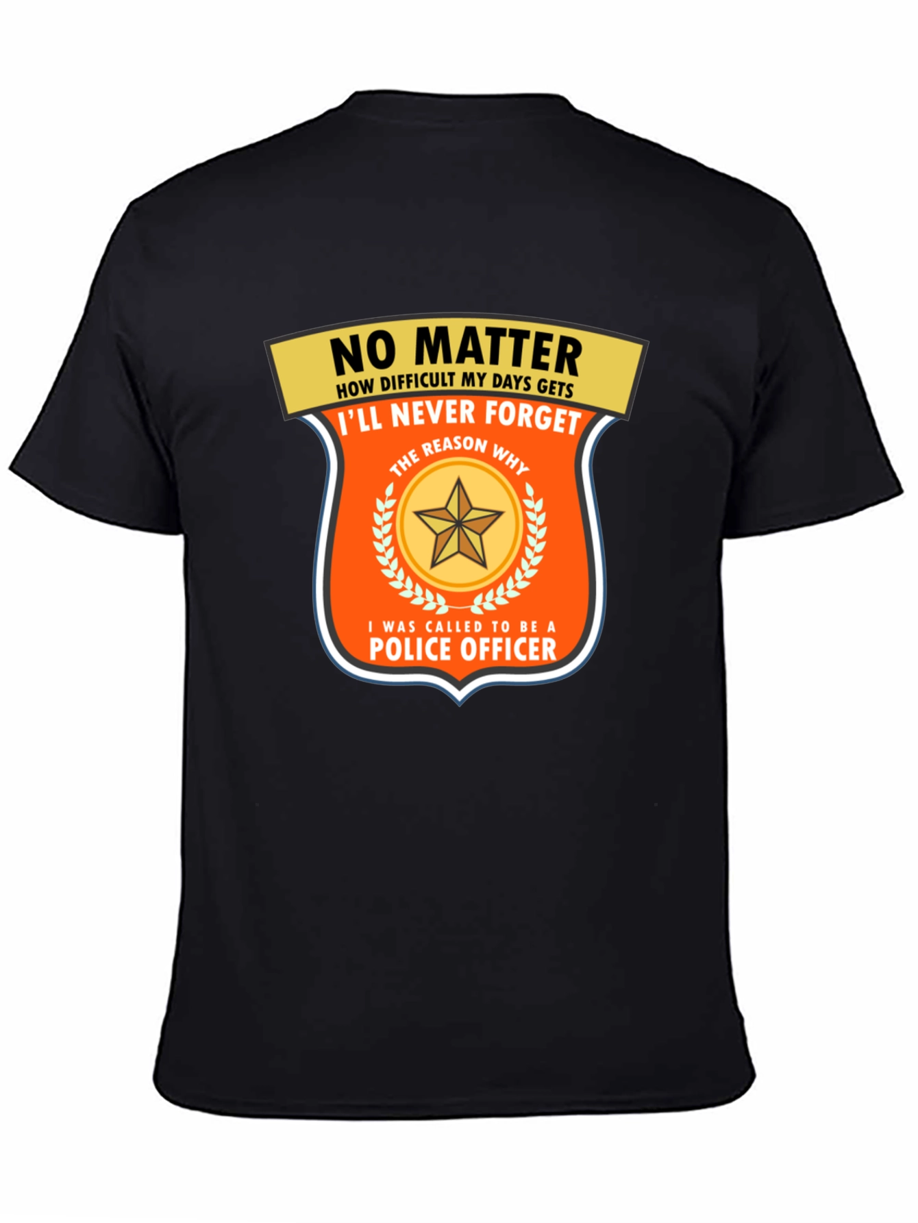Police Officer Pride T-Shirt - Never Forget
