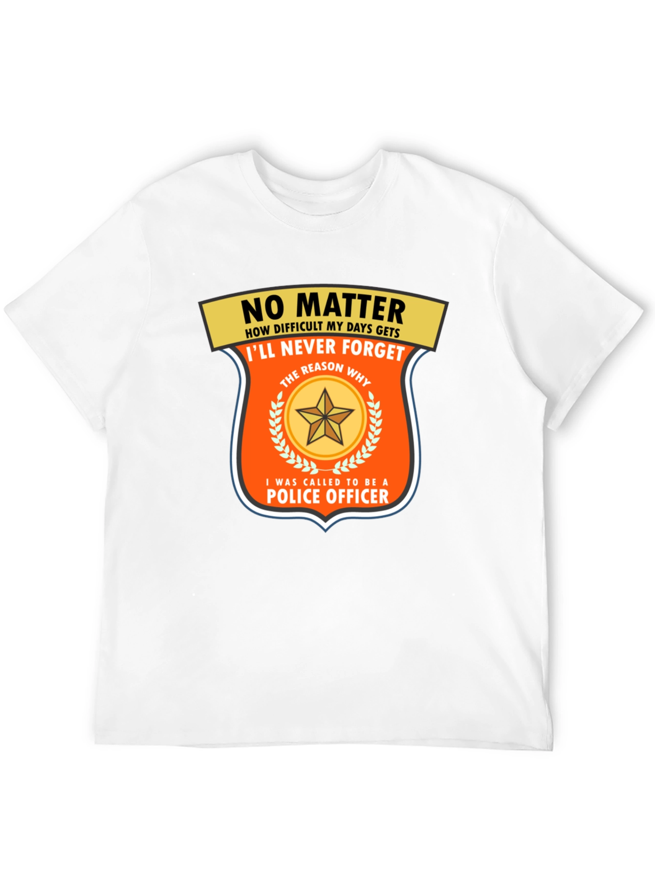 Police Officer Pride T-Shirt - Never Forget