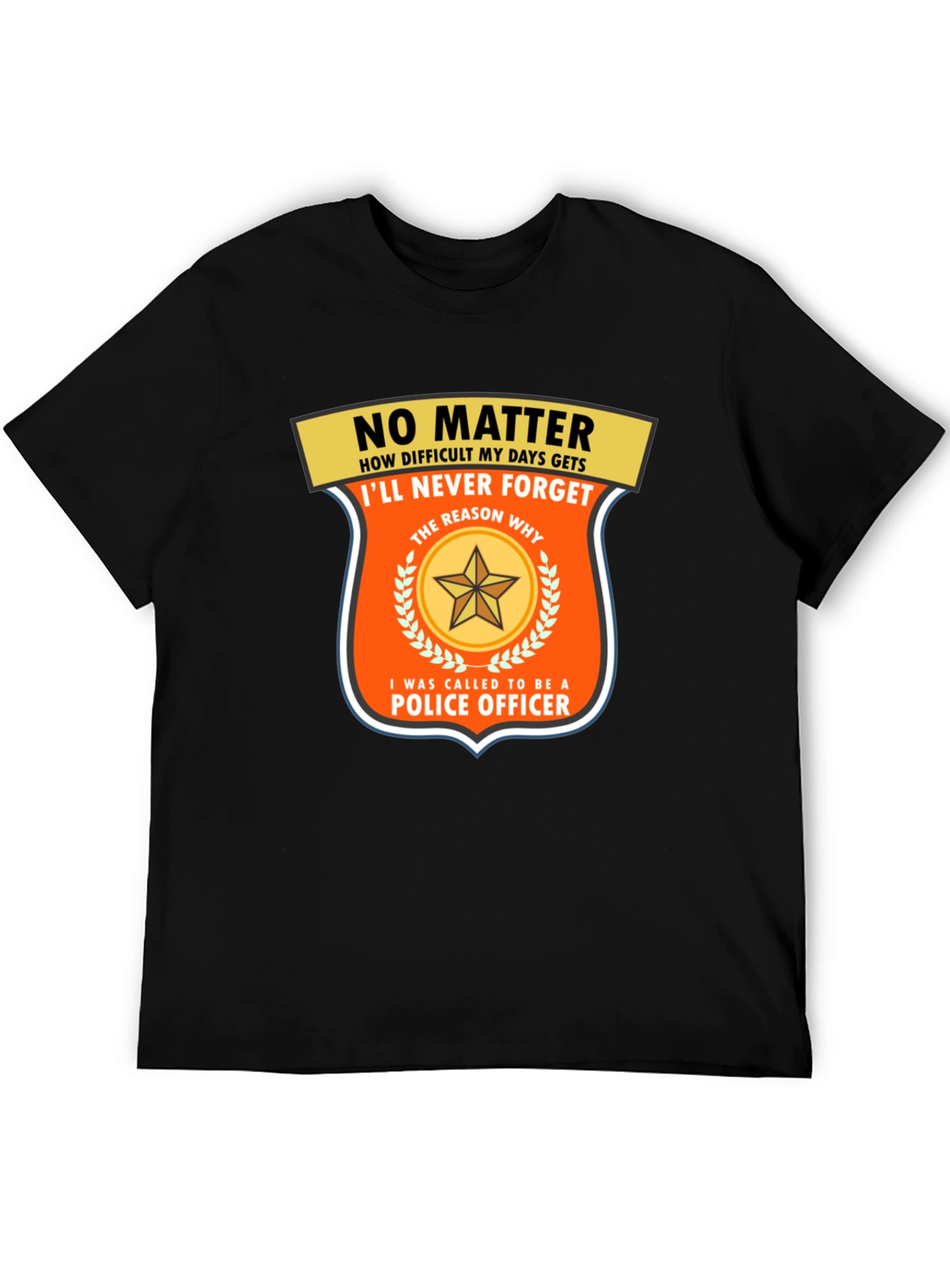 Police Officer Pride T-Shirt - Never Forget