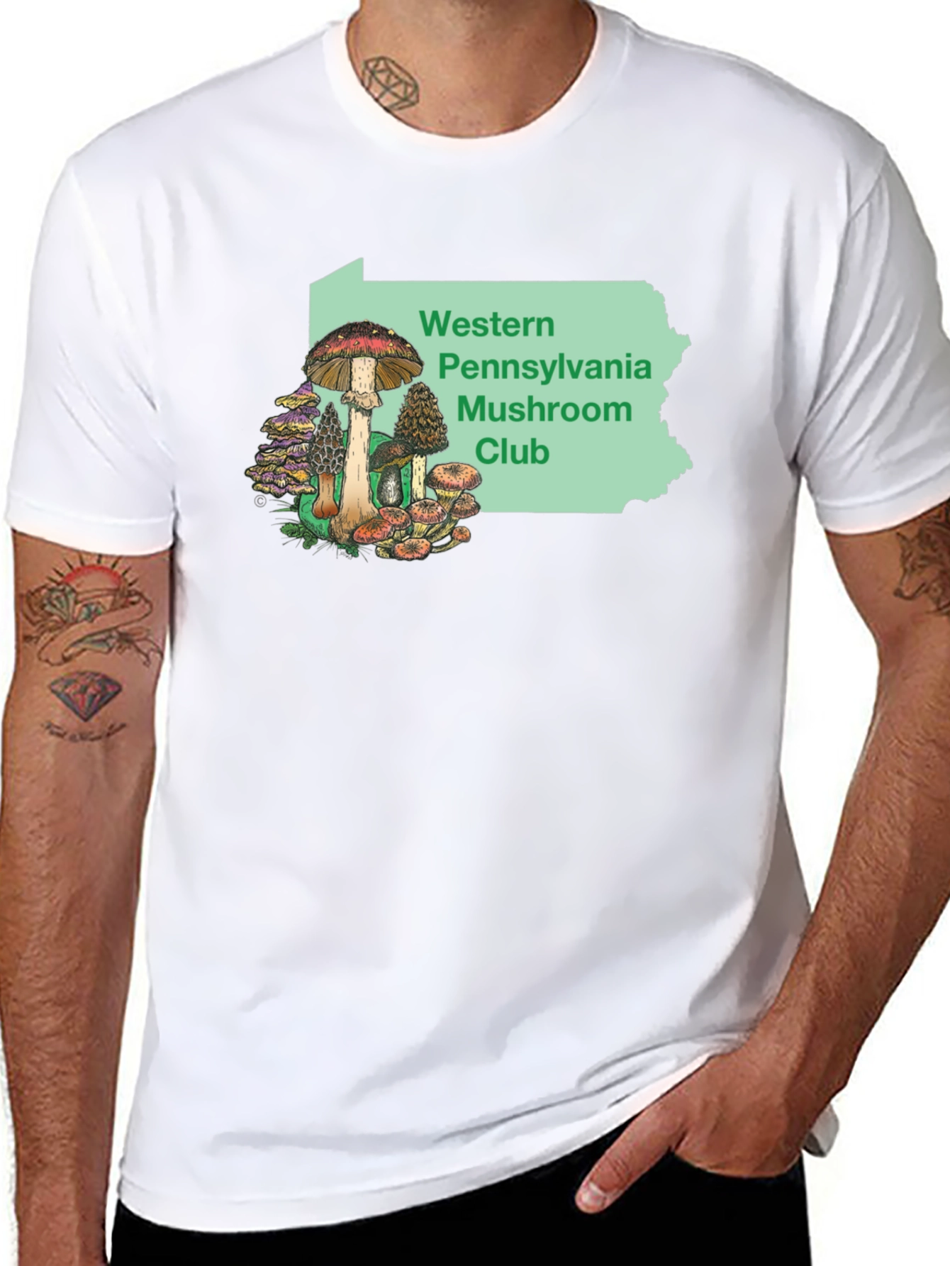 Western PA Mushroom Club T-Shirt