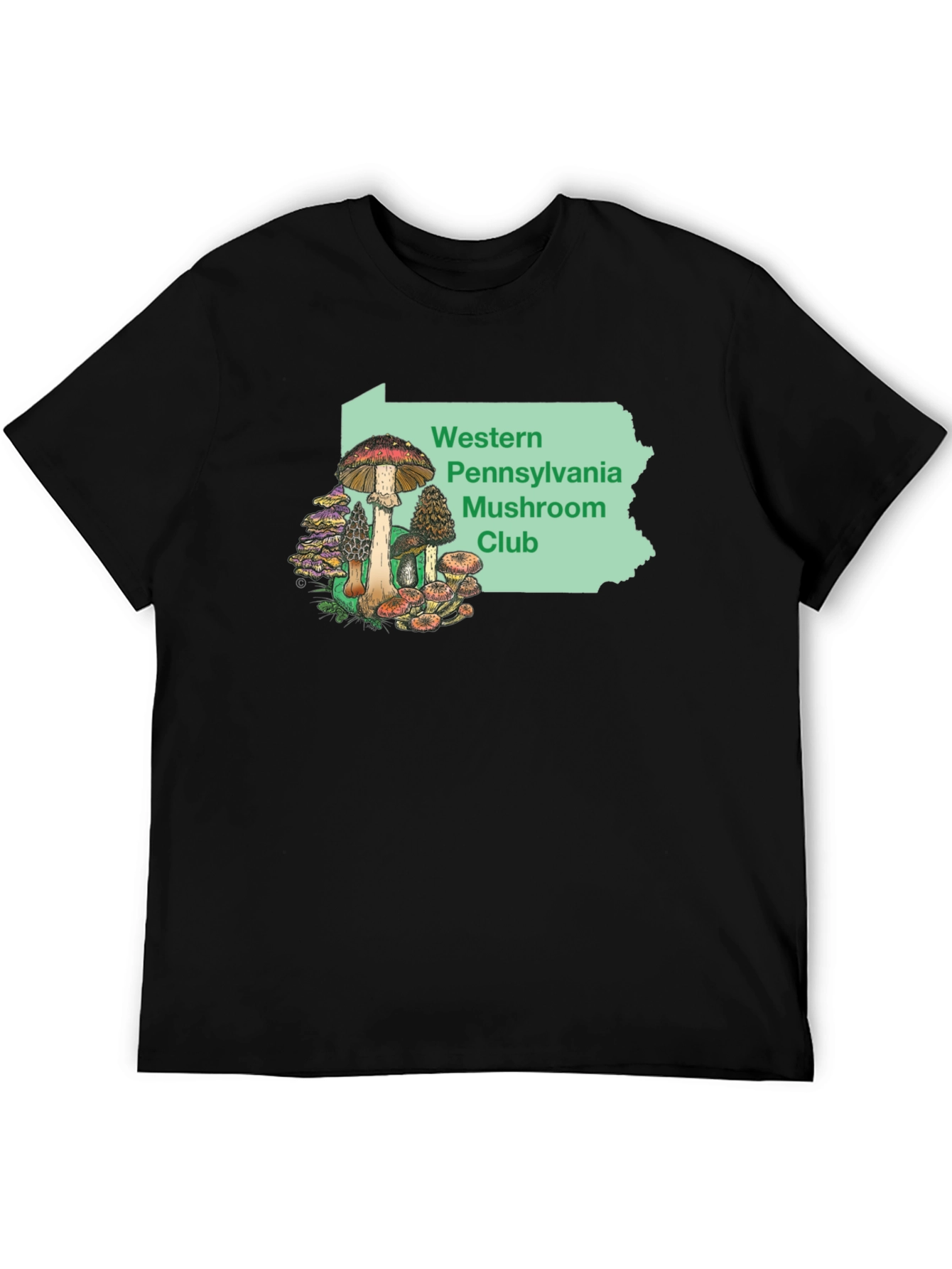 Western PA Mushroom Club T-Shirt