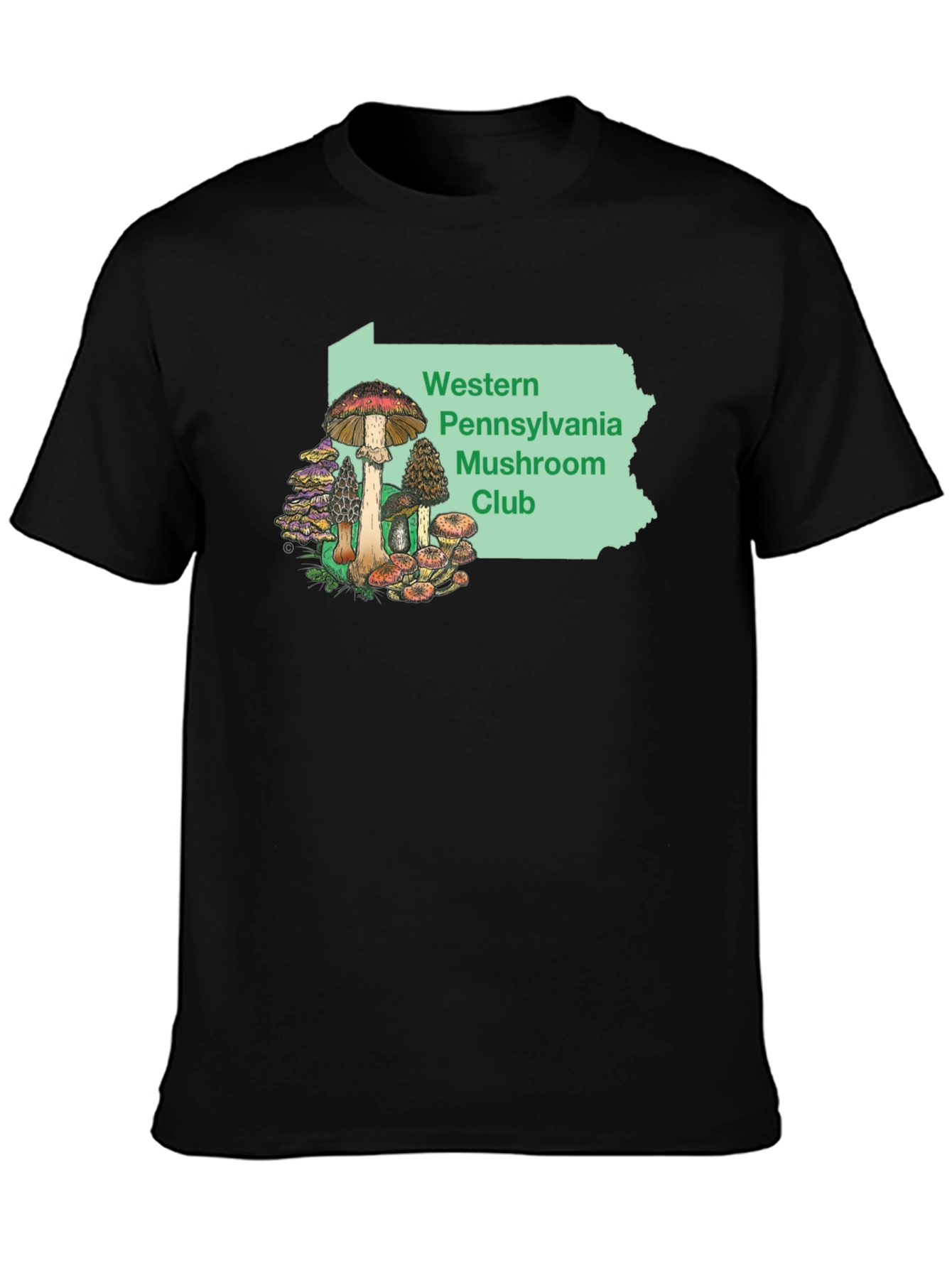 Western PA Mushroom Club T-Shirt