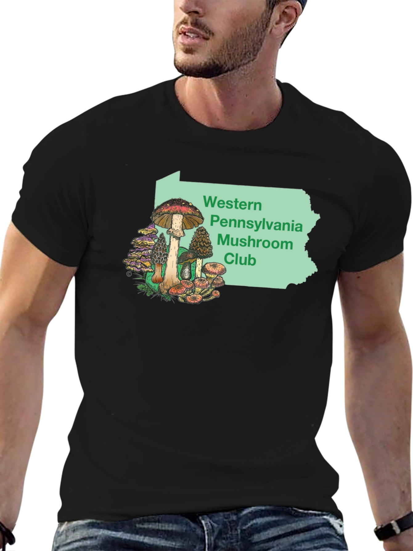 Western PA Mushroom Club T-Shirt