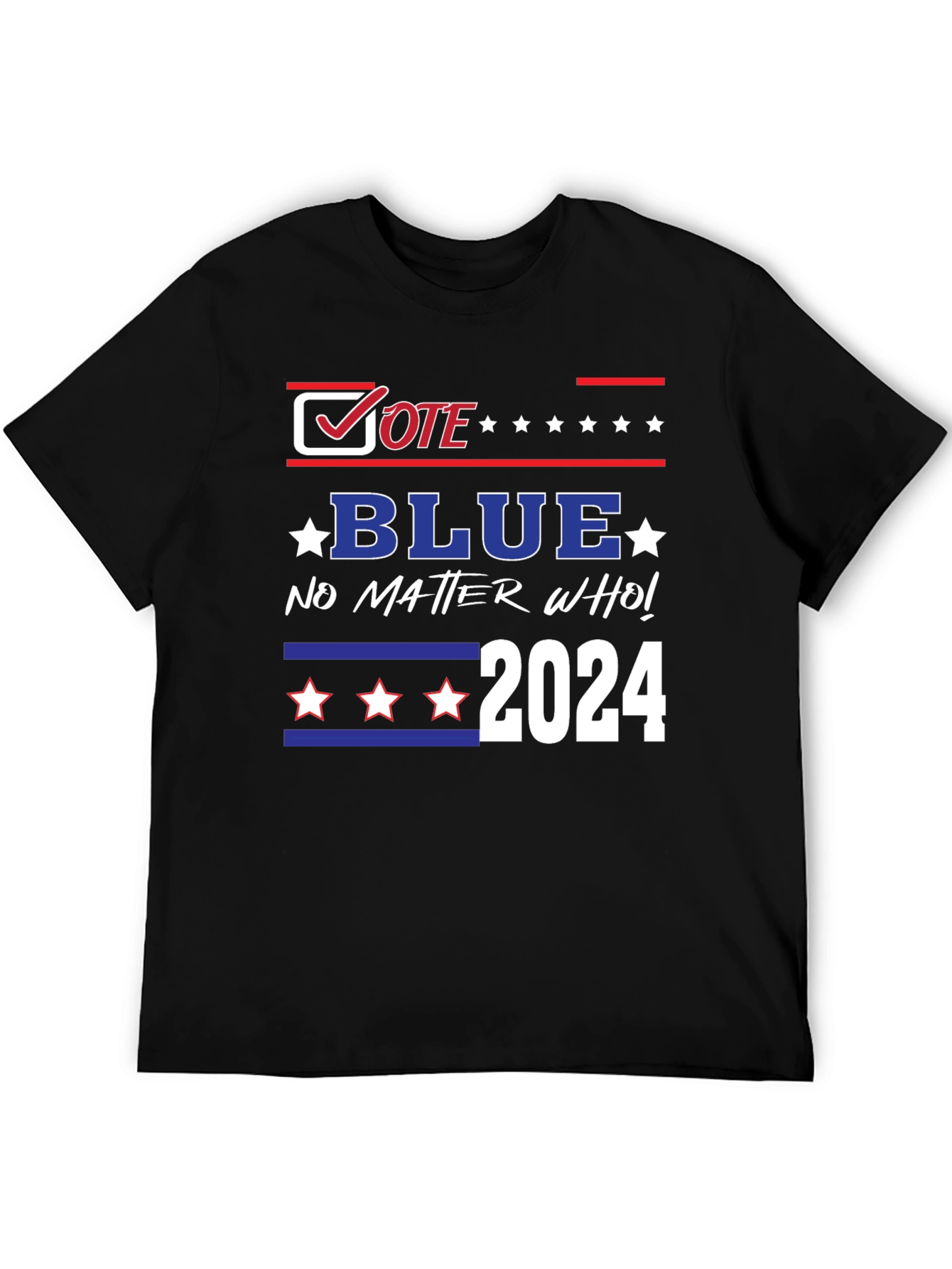 Vote Blue No Matter Who 2024 T-Shirt
