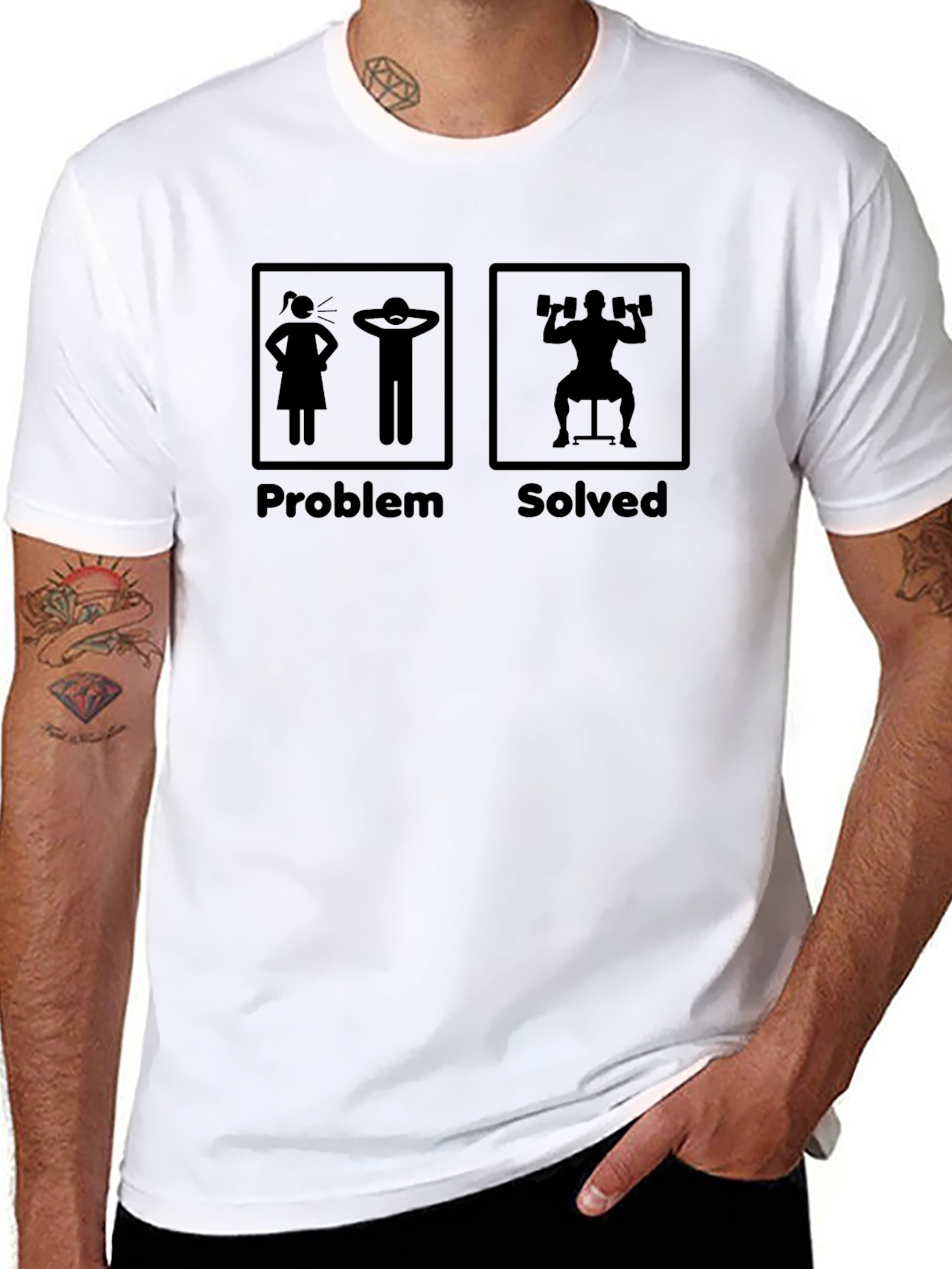 Problem Solved Gym T-Shirt