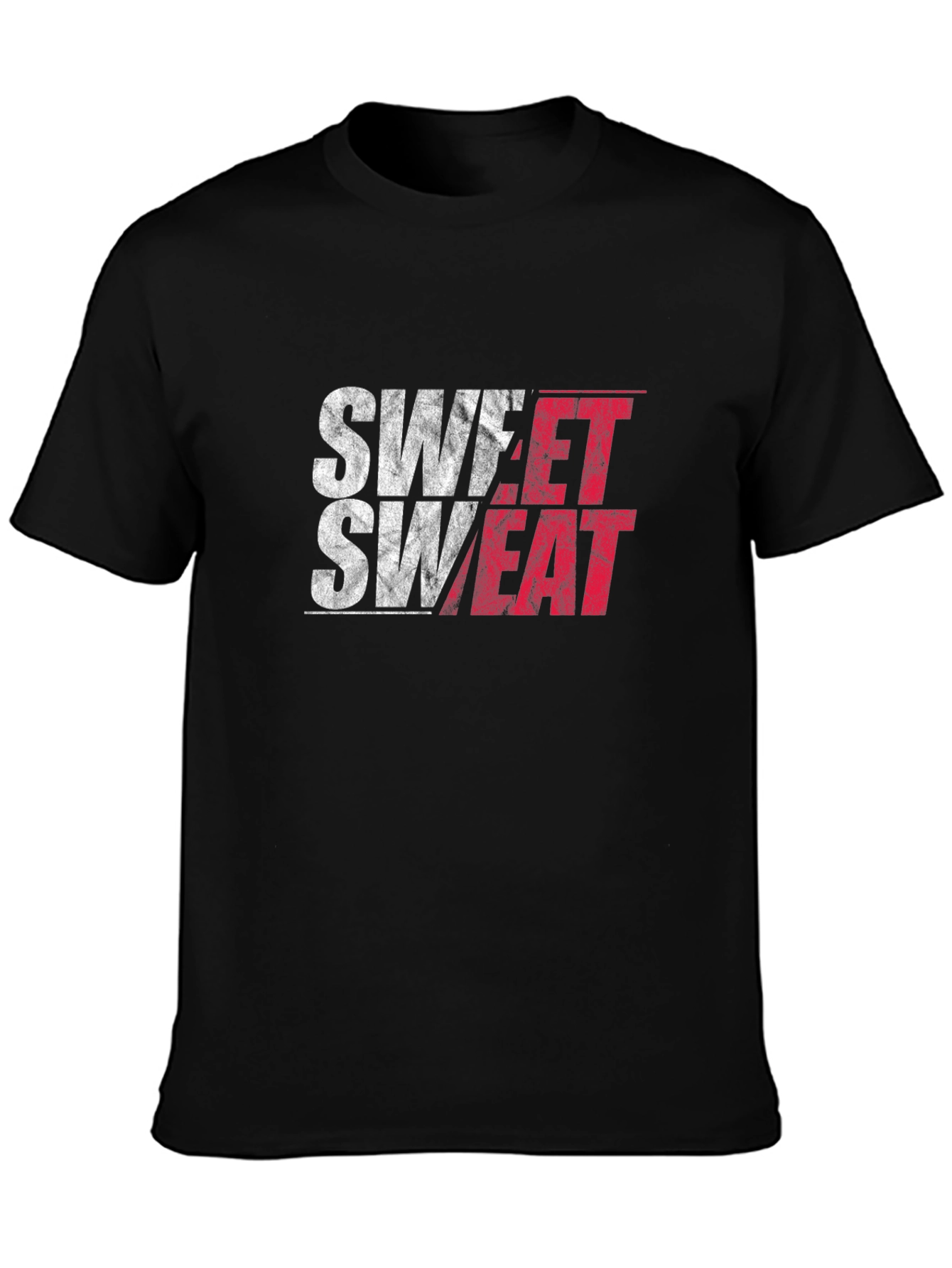 Sweet Sweat Graphic Tee - Black
