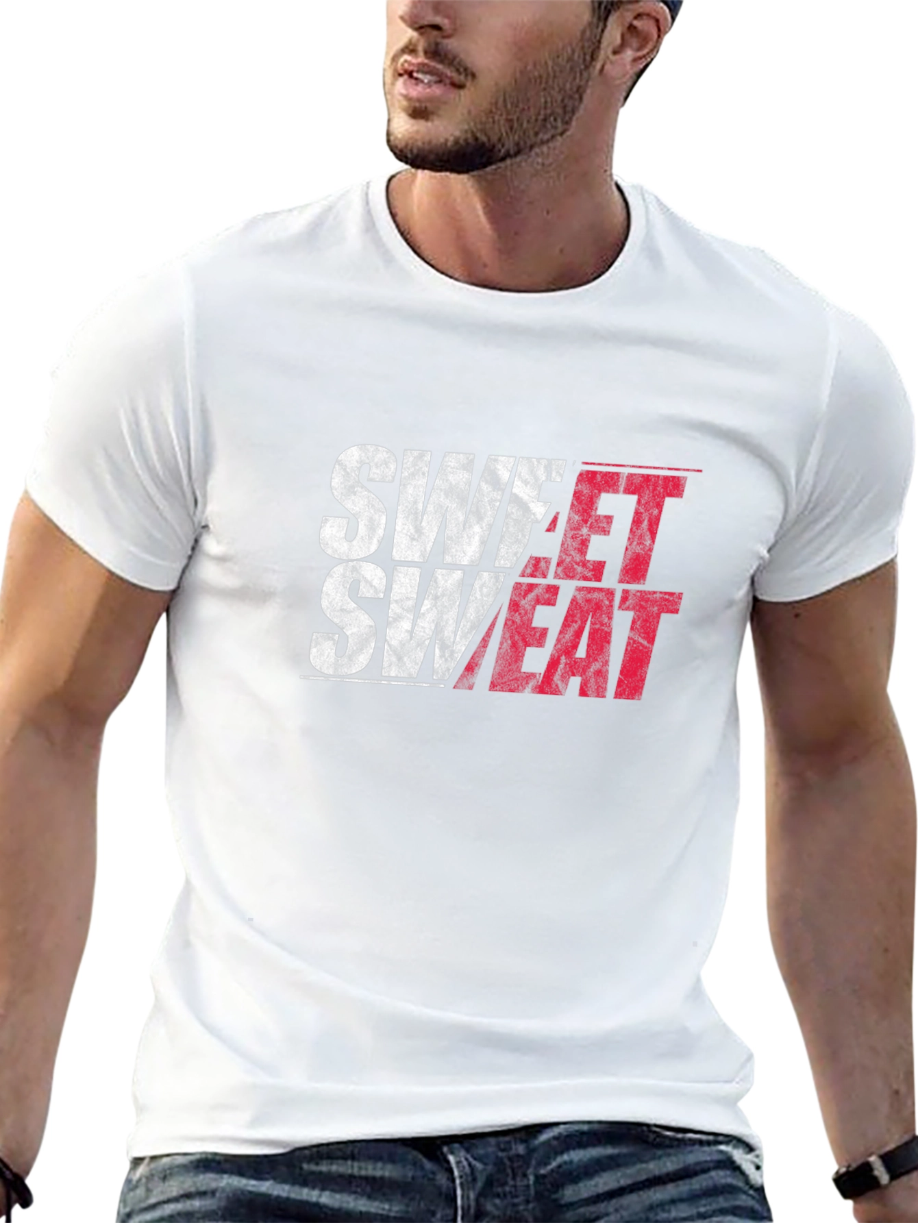 Sweet Sweat Graphic Tee - Black