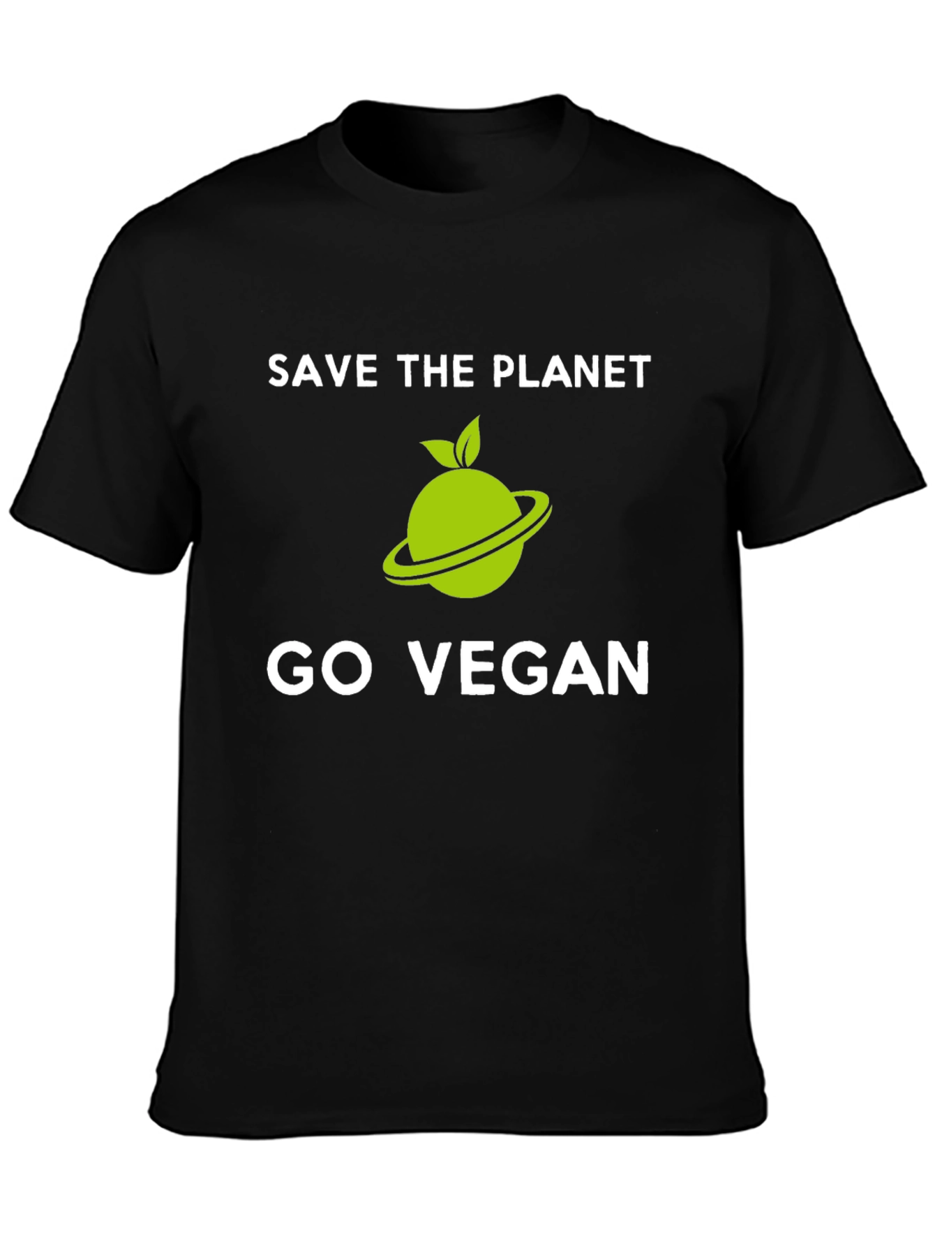 Save the Planet Go Vegan T-Shirt